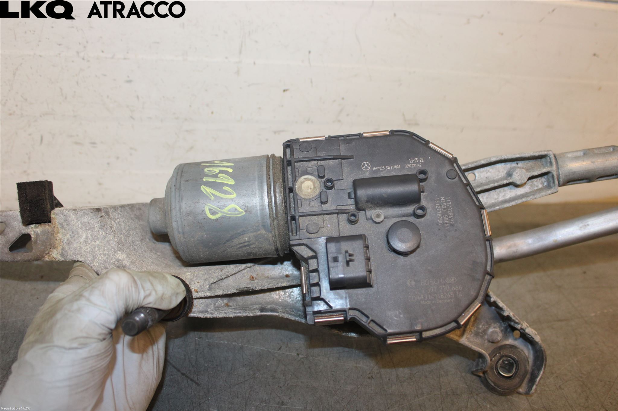 Mercedes-Benz MB E-KLASS (W212) 09-16 Torkarmotor Vindruta