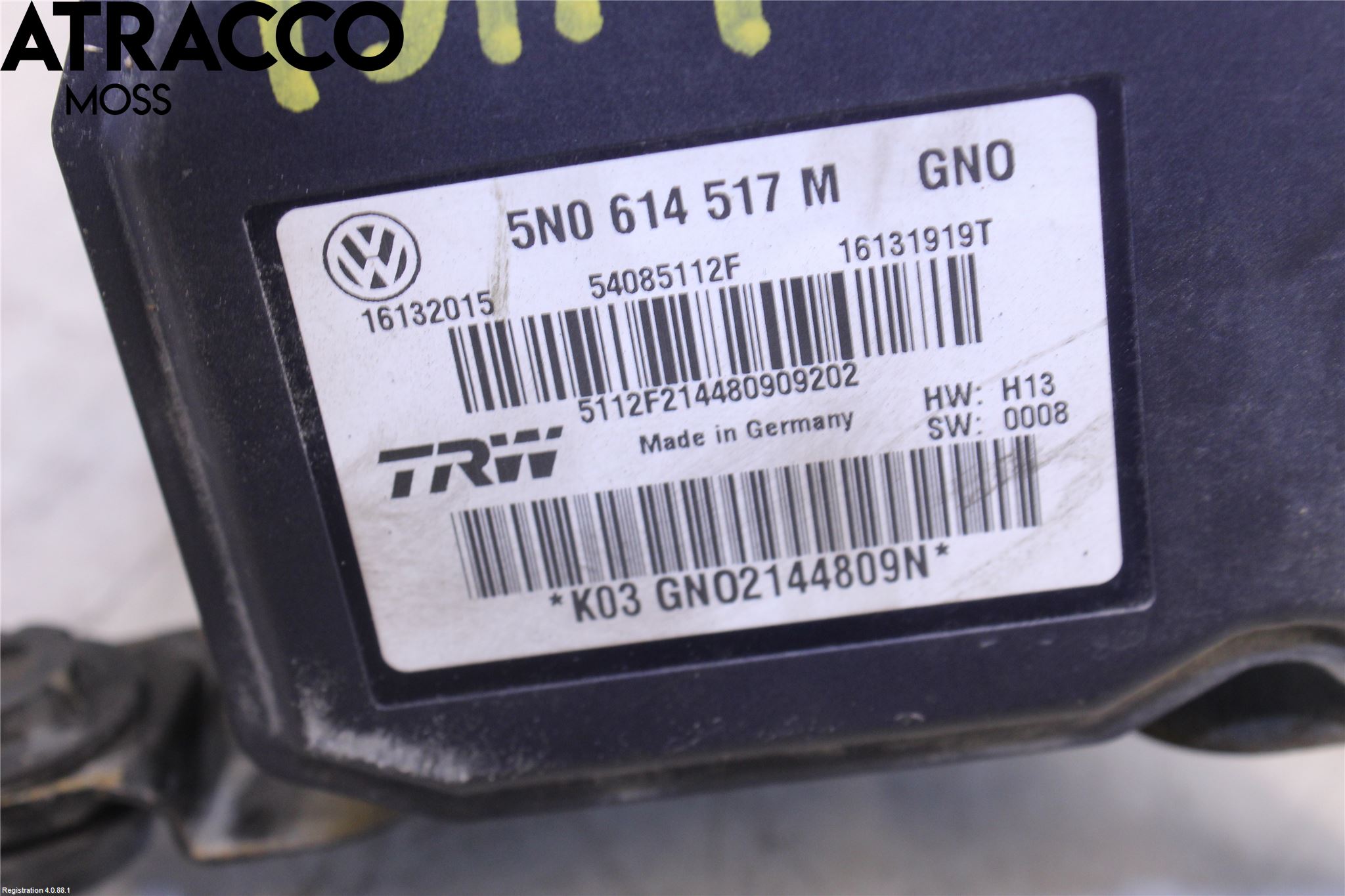 Volkswagen VW TIGUAN 07-16 Abs Hydraulaggregat