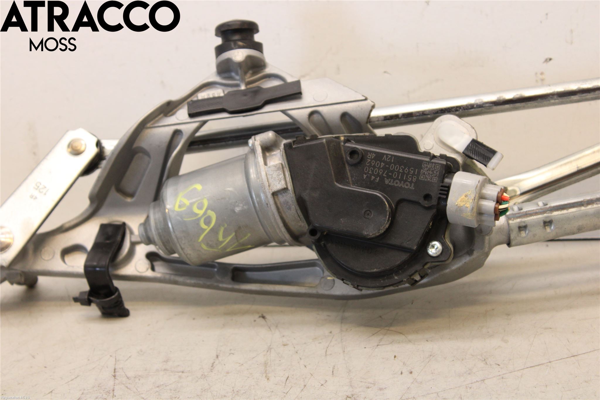 Lexus CT 200h Torkarmotor Vindruta