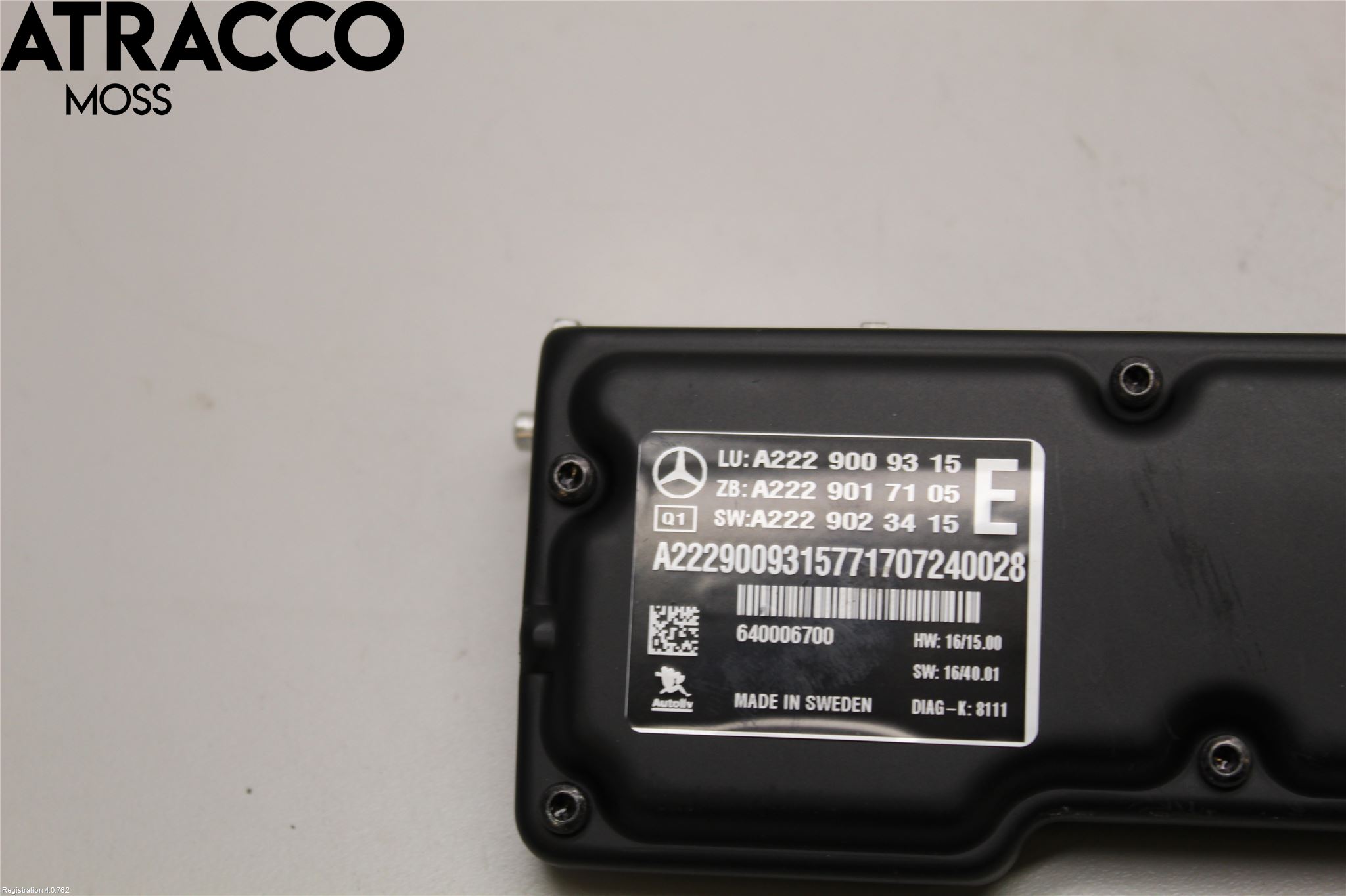 Mercedes-Benz MB S-KLASS (W222) 13-20 Parkeringshjälp Kamera