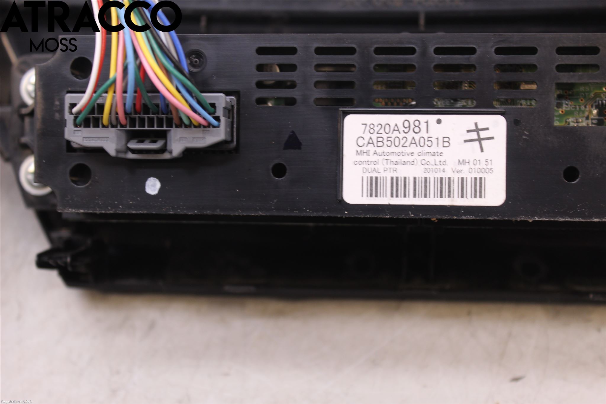Mitsubishi ECLIPS CROSS Ac Styrenhet Ac Manöveren