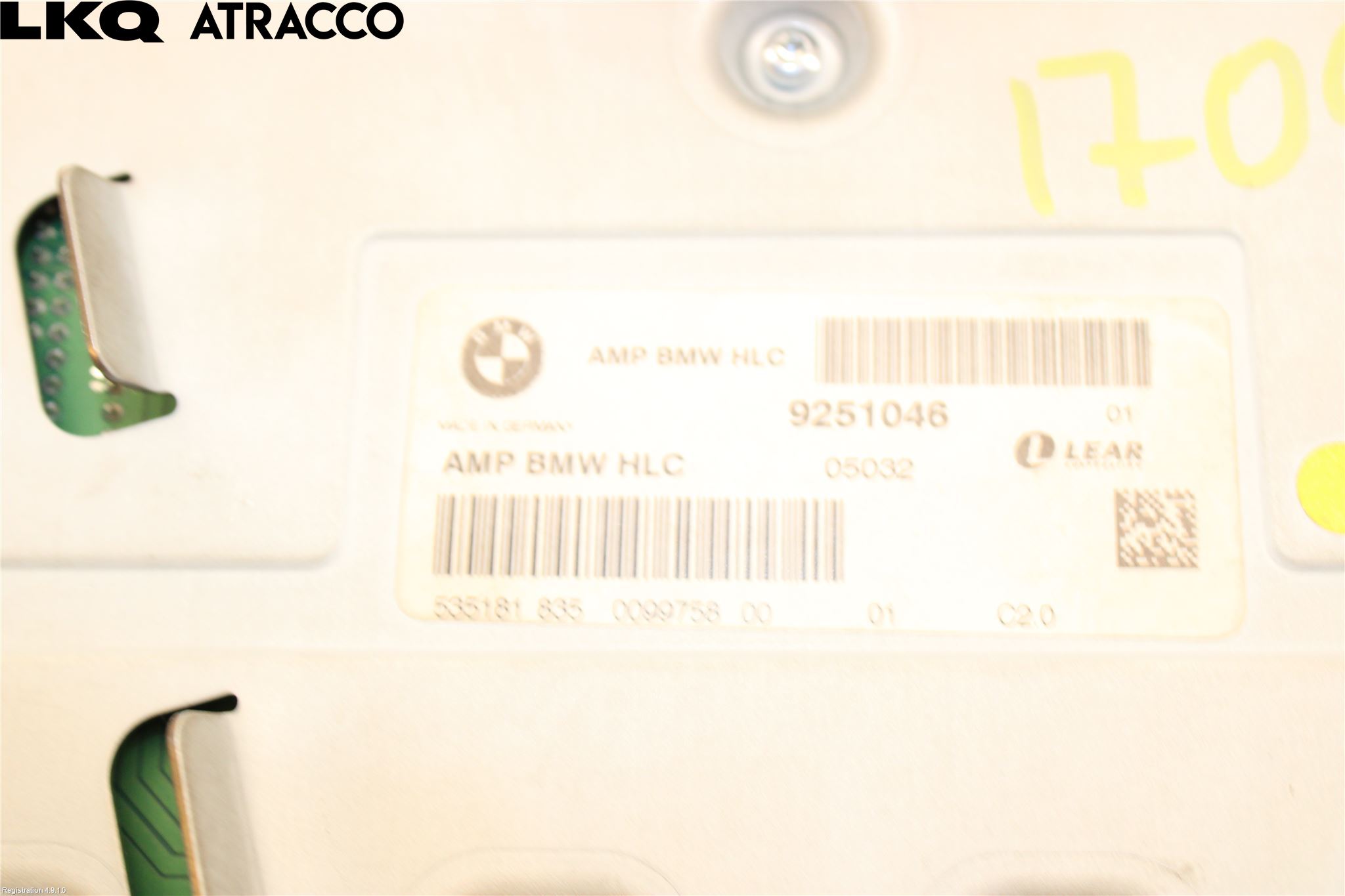 BMW X3 F25 10-17 Radio-Stereo Förstärkare