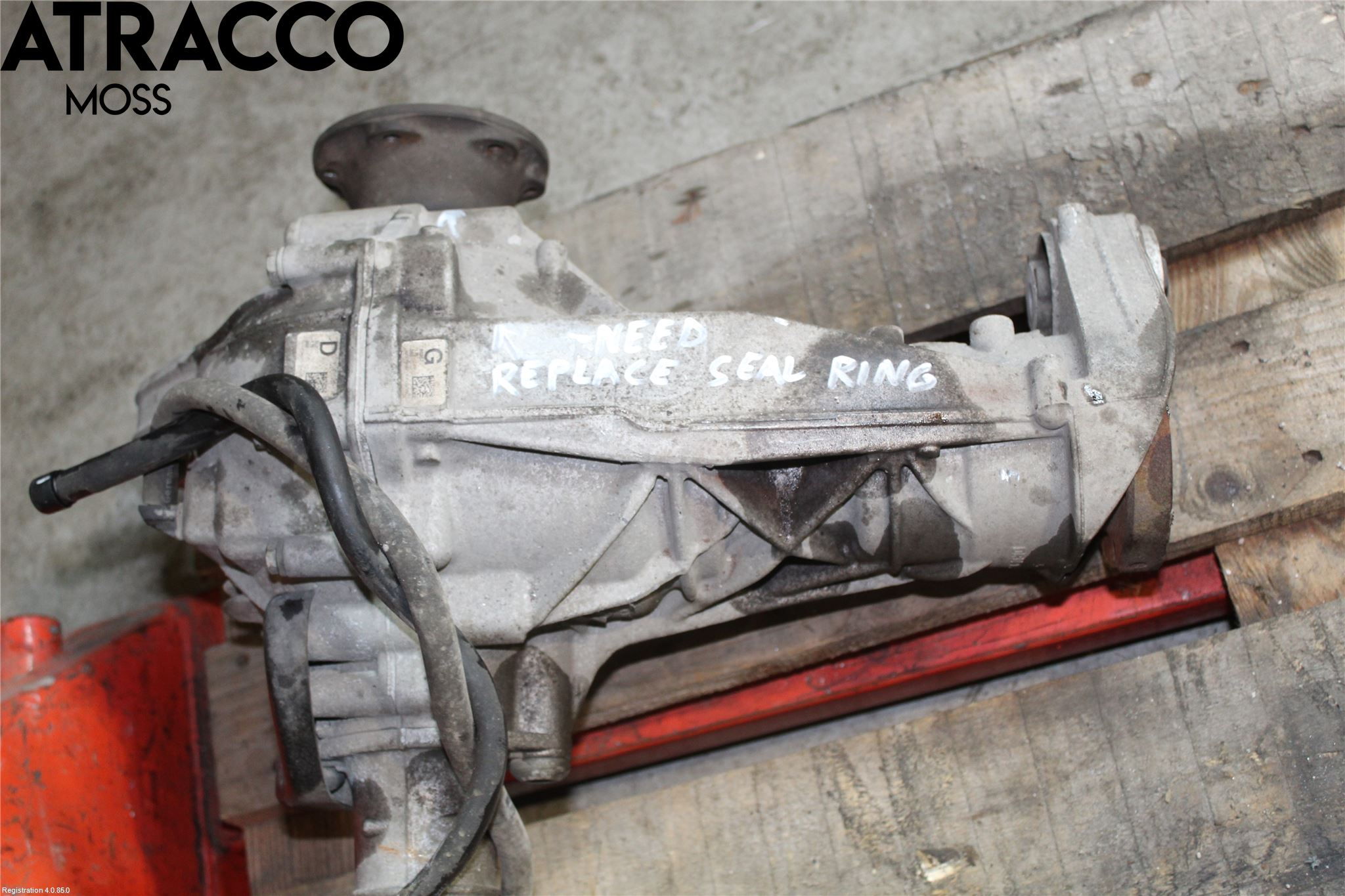 Porsche CAYENNE 03- Framvagn Diffrential