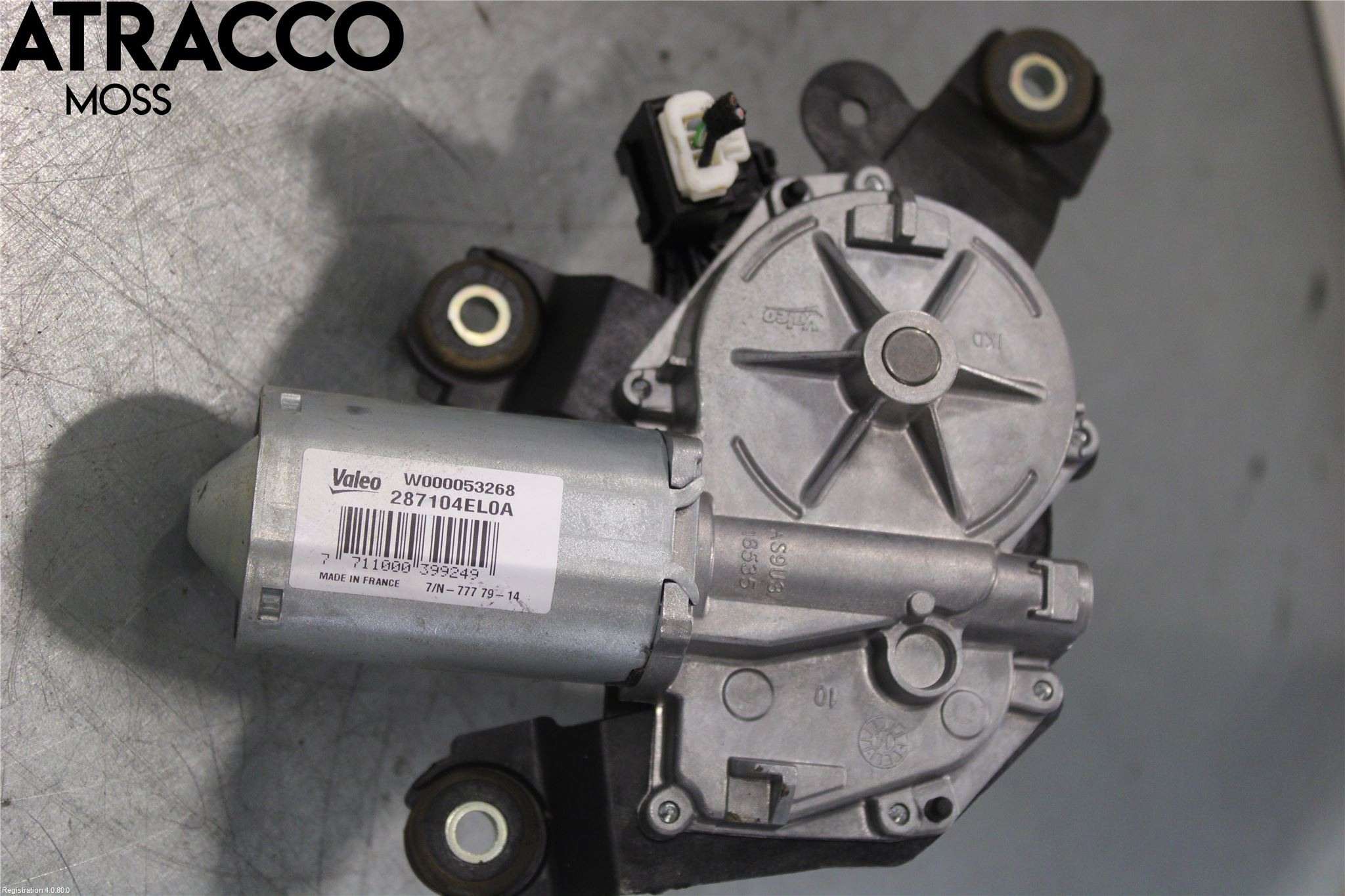 Nissan QASHQAI 14-17 Torkarmotor Baklucka