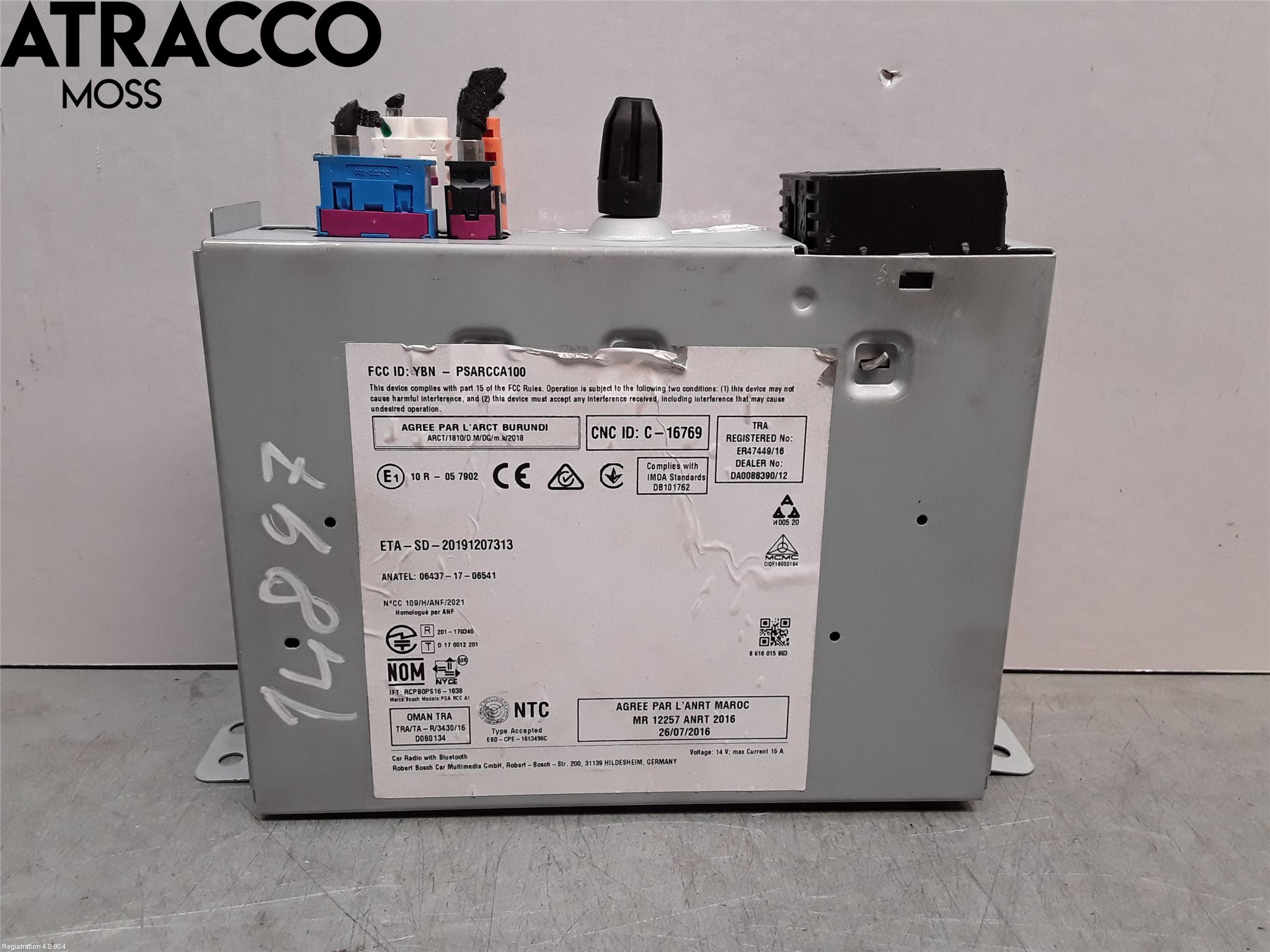 Opel CORSA F, CORSA-E 20- Radio Övrigt