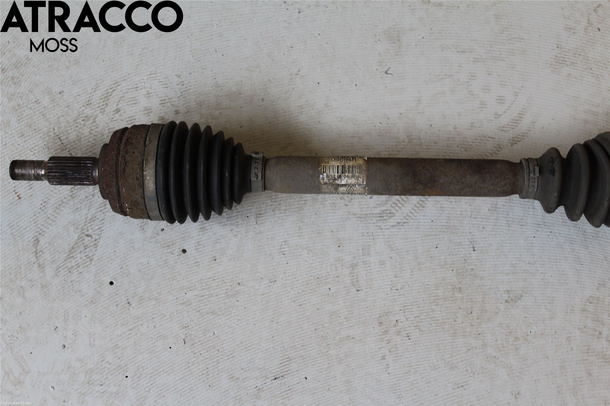 Renault SCÉNIC III / GRAND SCÉNIC 09-16 Drivaxel Fram Höger