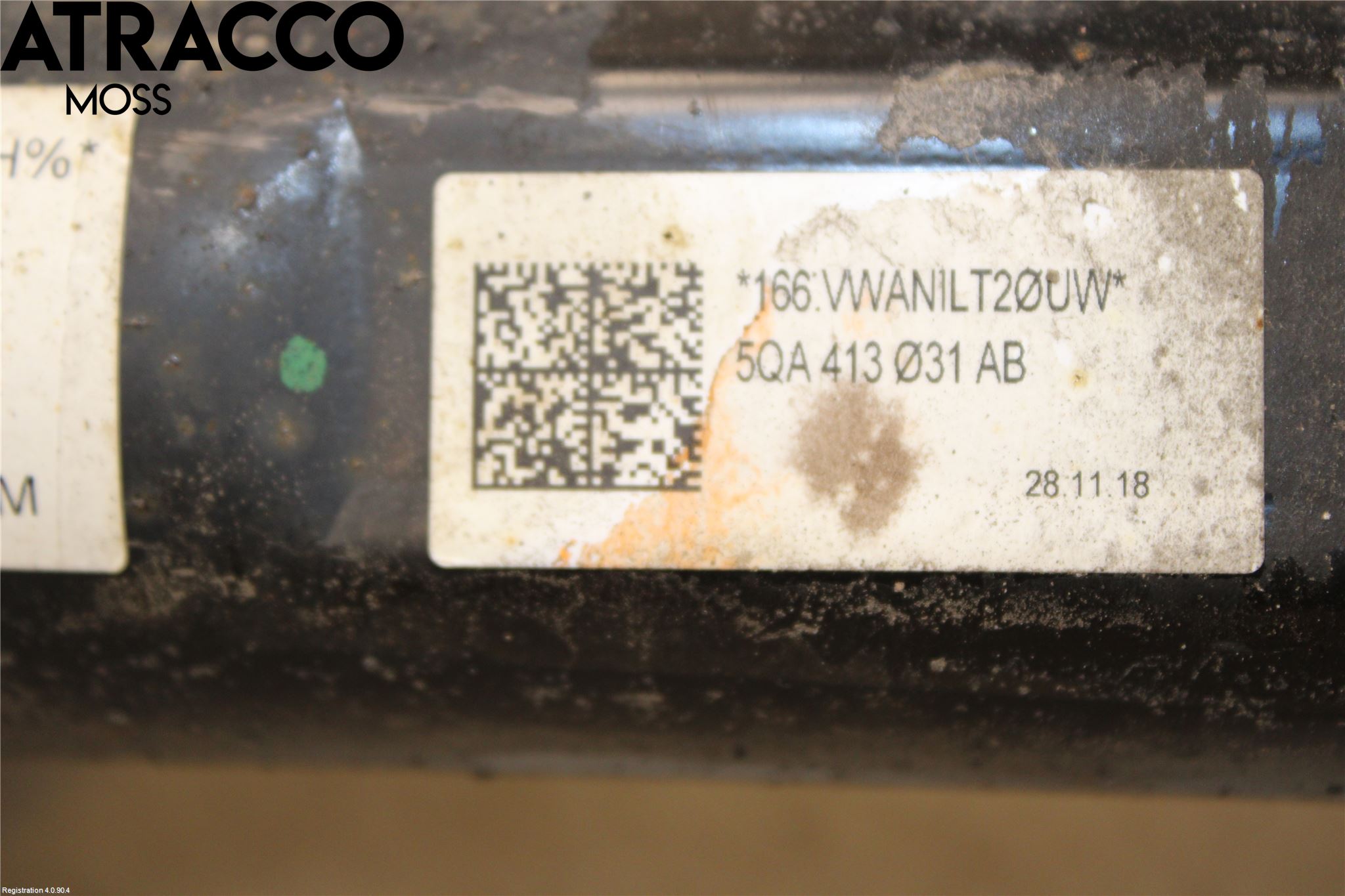Volkswagen VW TOURAN 16- Fjäderben Fram Vänster