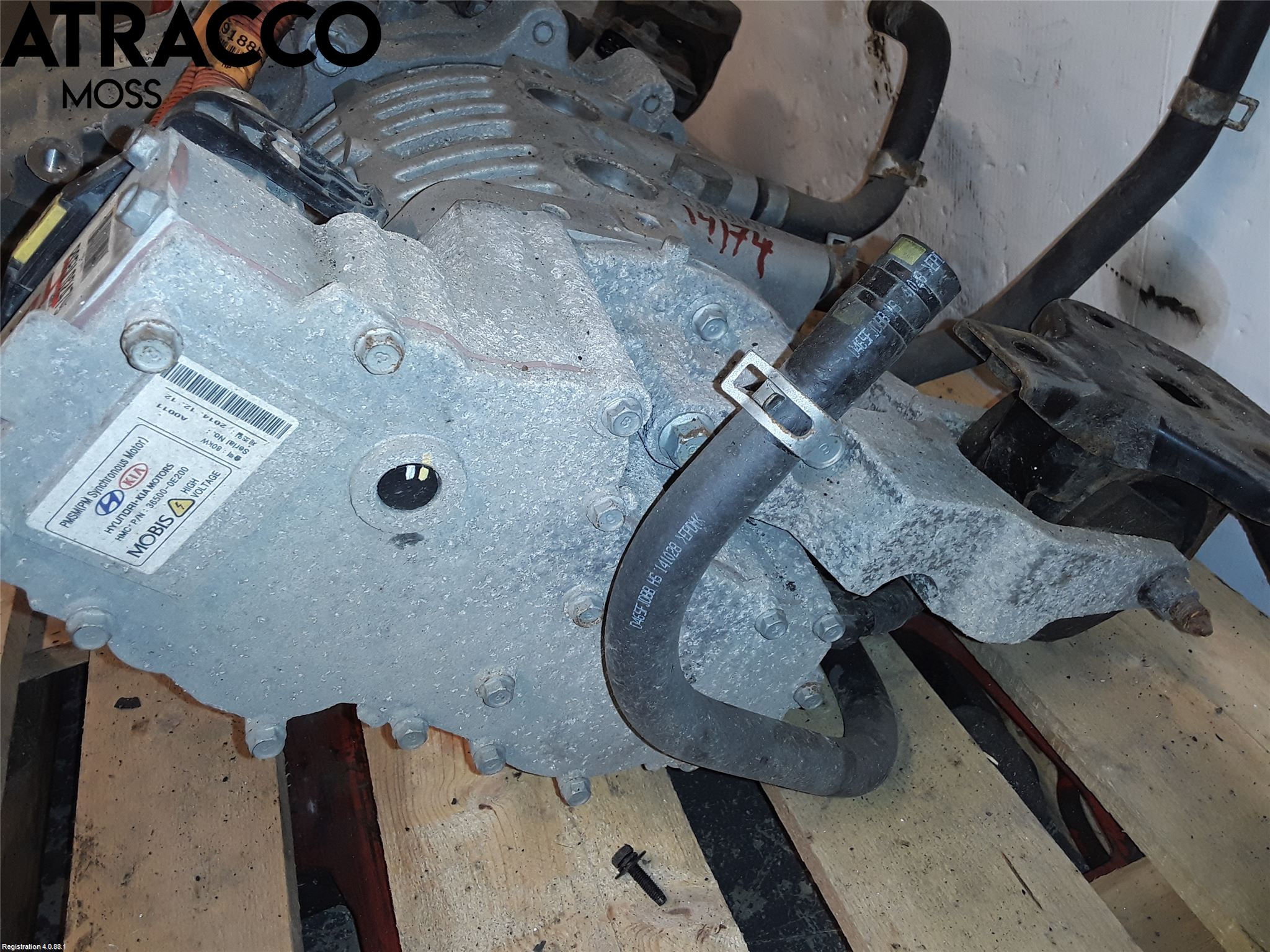 Kia SOUL 09- Motor Elektisk Fram