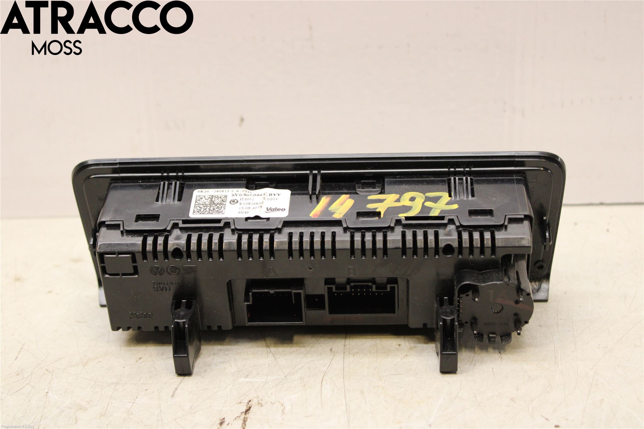 Skoda FABIA 15-21 Ac Styrenhet Ac Manöveren