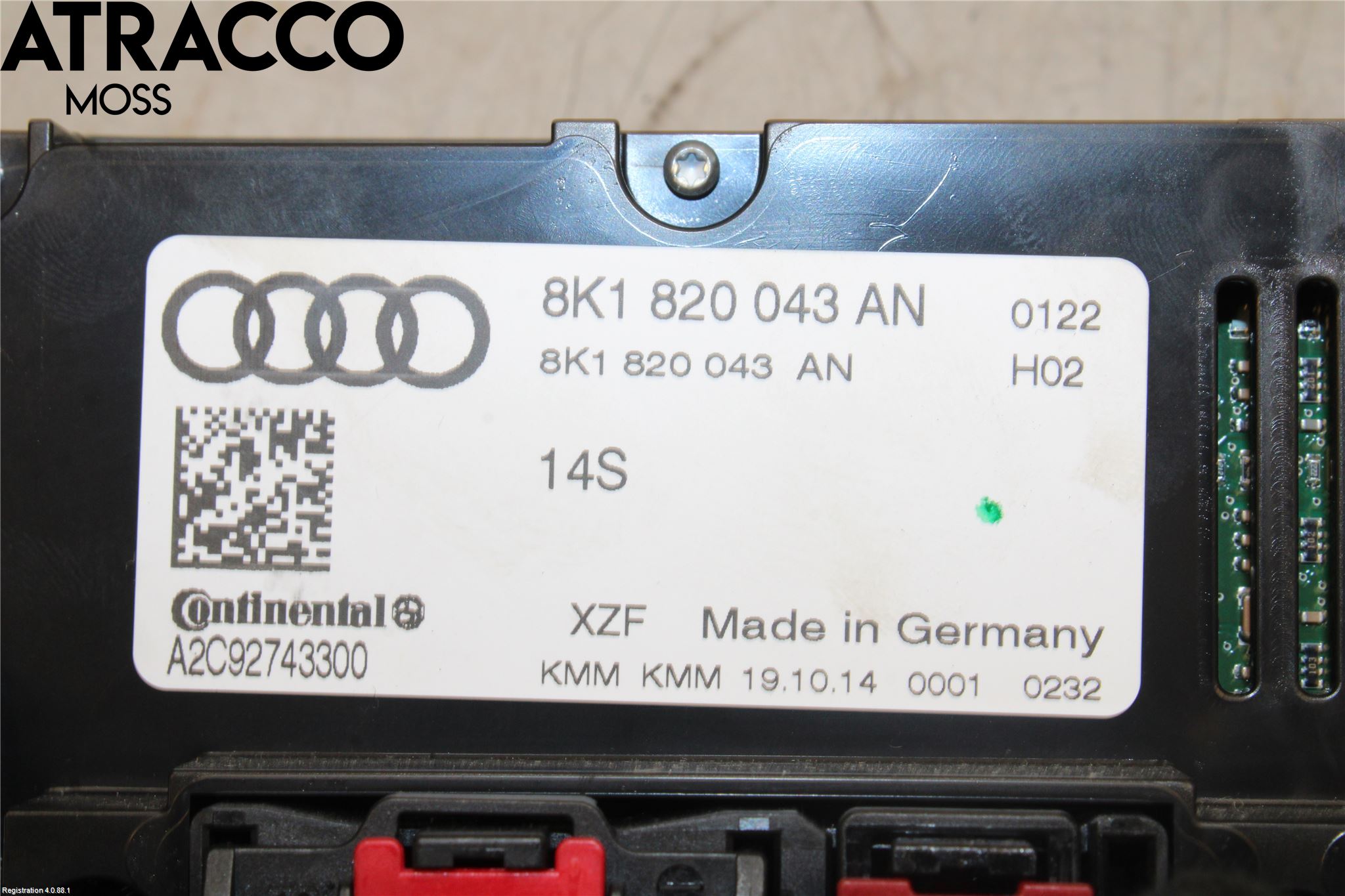 Audi A4/S4 08-11 Ac Styrenhet Ac Manöveren