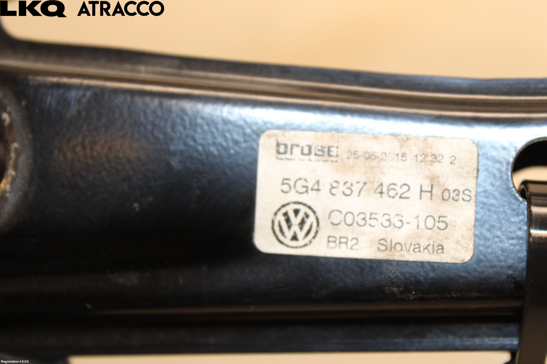 Volkswagen VW GOLF / E-GOLF VII 13-20 Fönsterhiss El Kompl