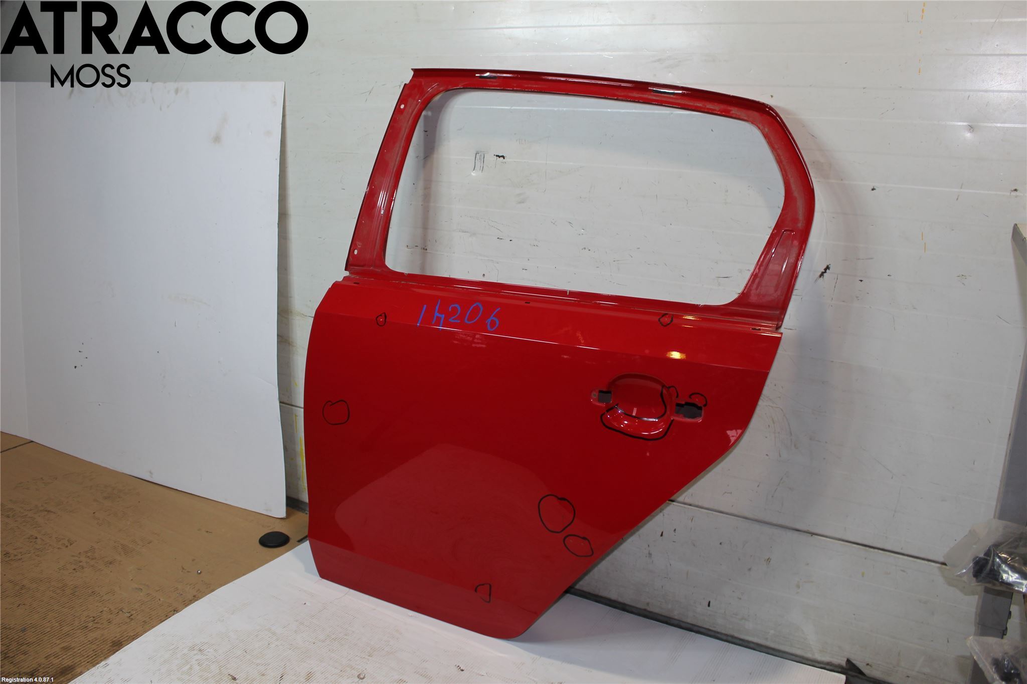 Skoda CITIGO / CITIGO E IV Dörr Bak Höger