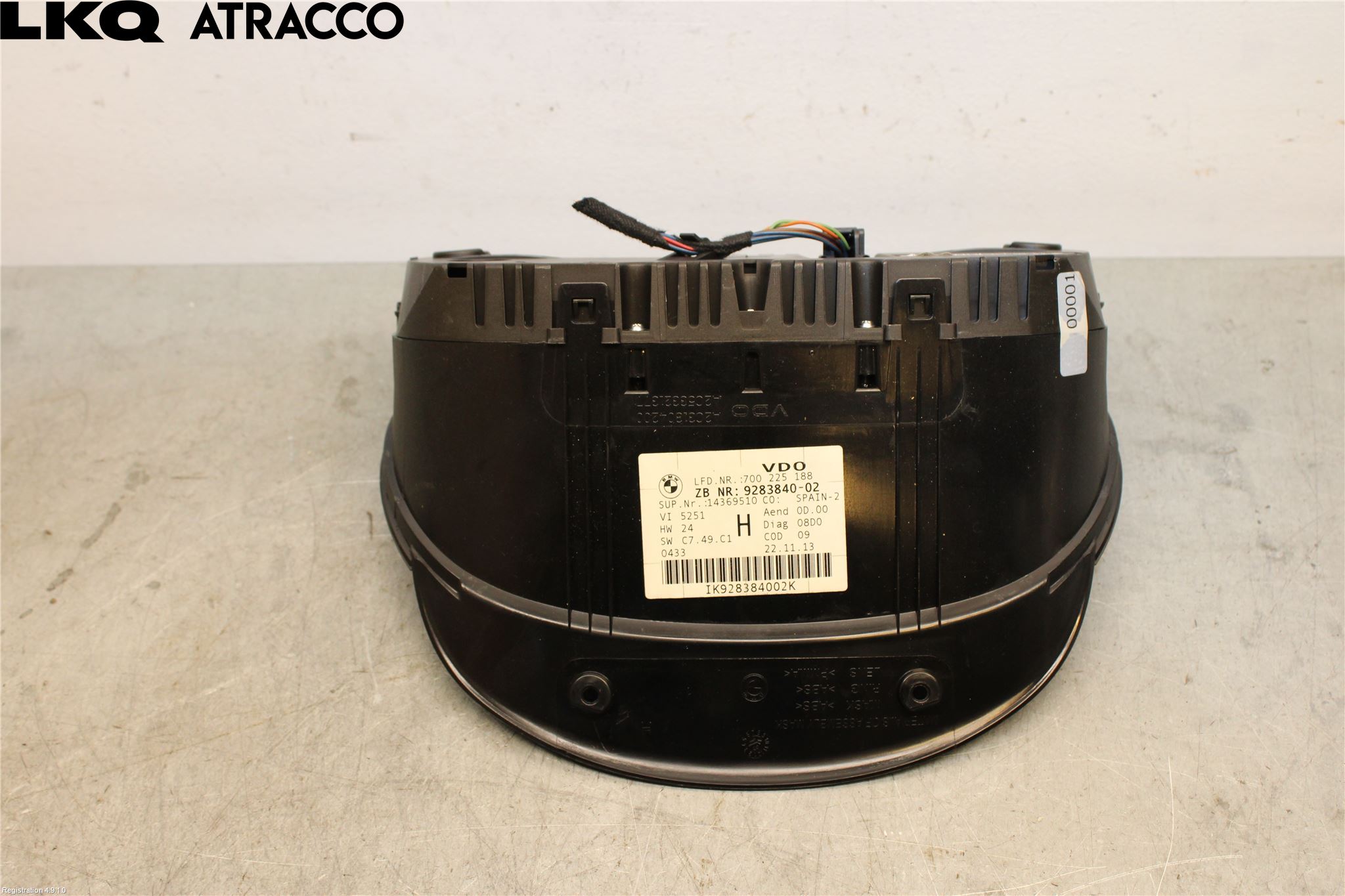 BMW X1 E84 10-15 Instrument Hast