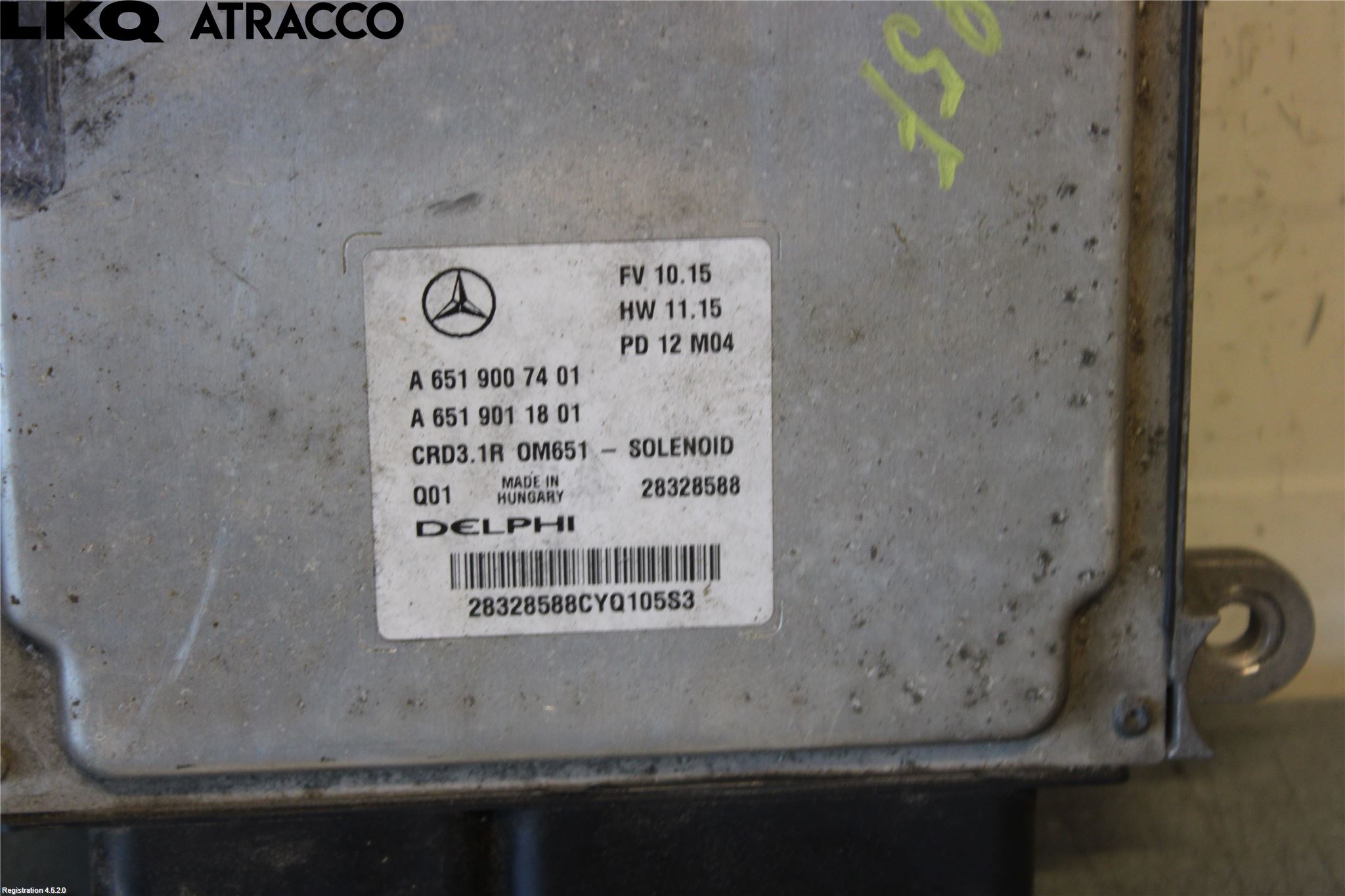 Mercedes-Benz MB CLS (C218/X218) 11-17 Styrenhet Insprut Bensin