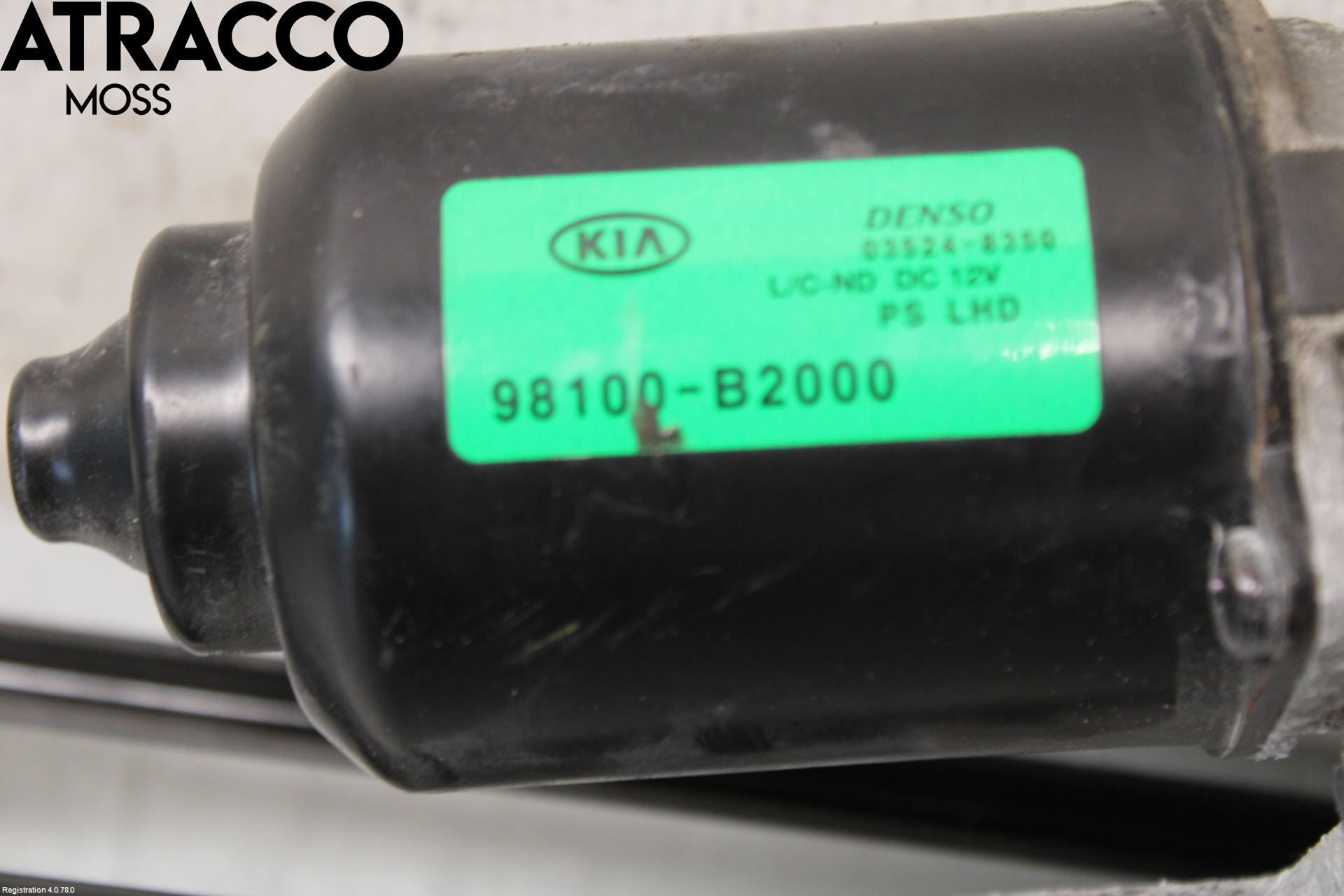 Kia SOUL 09- Torkarmotor Vindruta