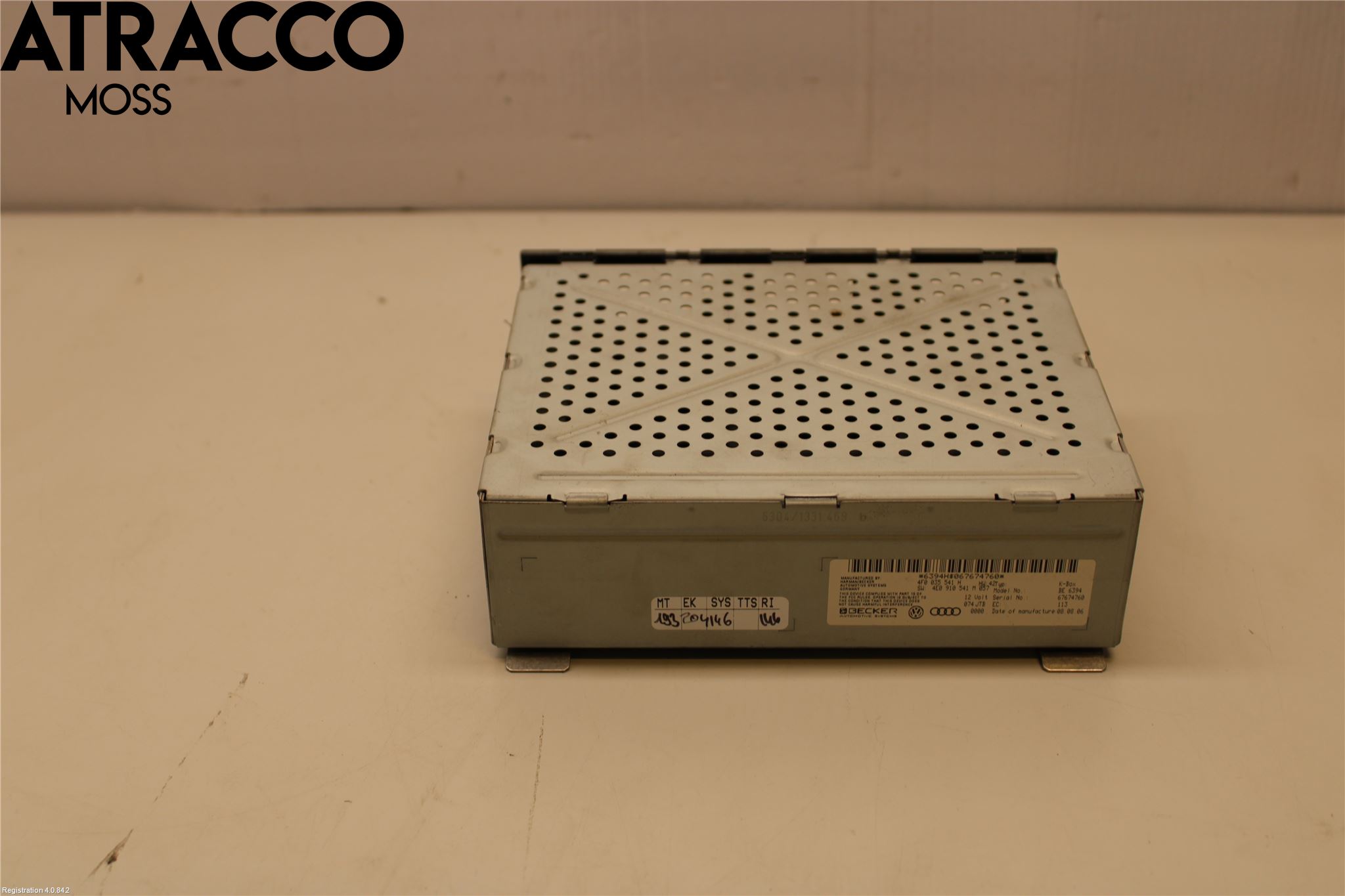 Audi A6/S6     05-11 Radio Övrigt