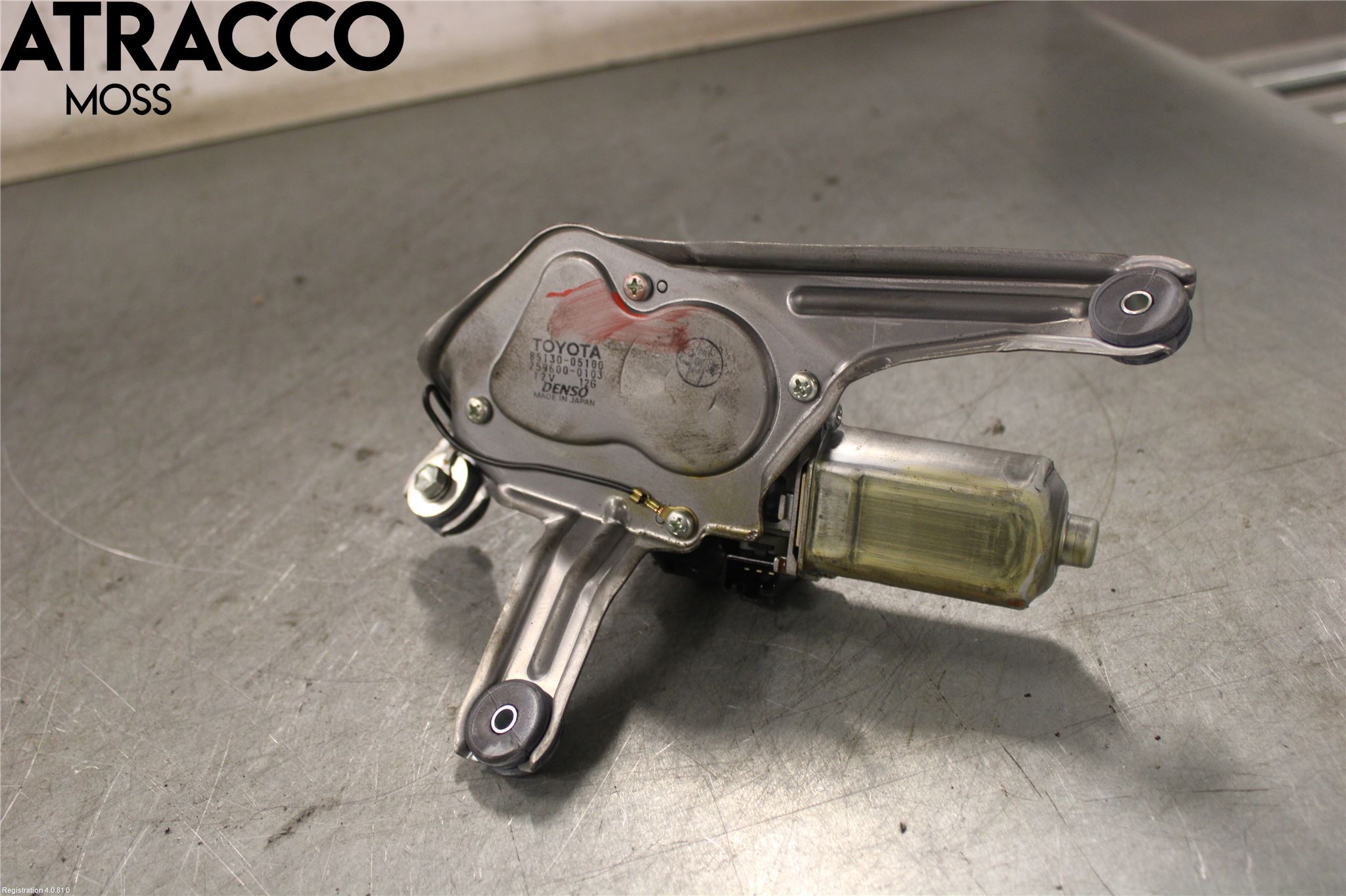 Toyota AVENSIS 03-06 Torkarmotor Baklucka