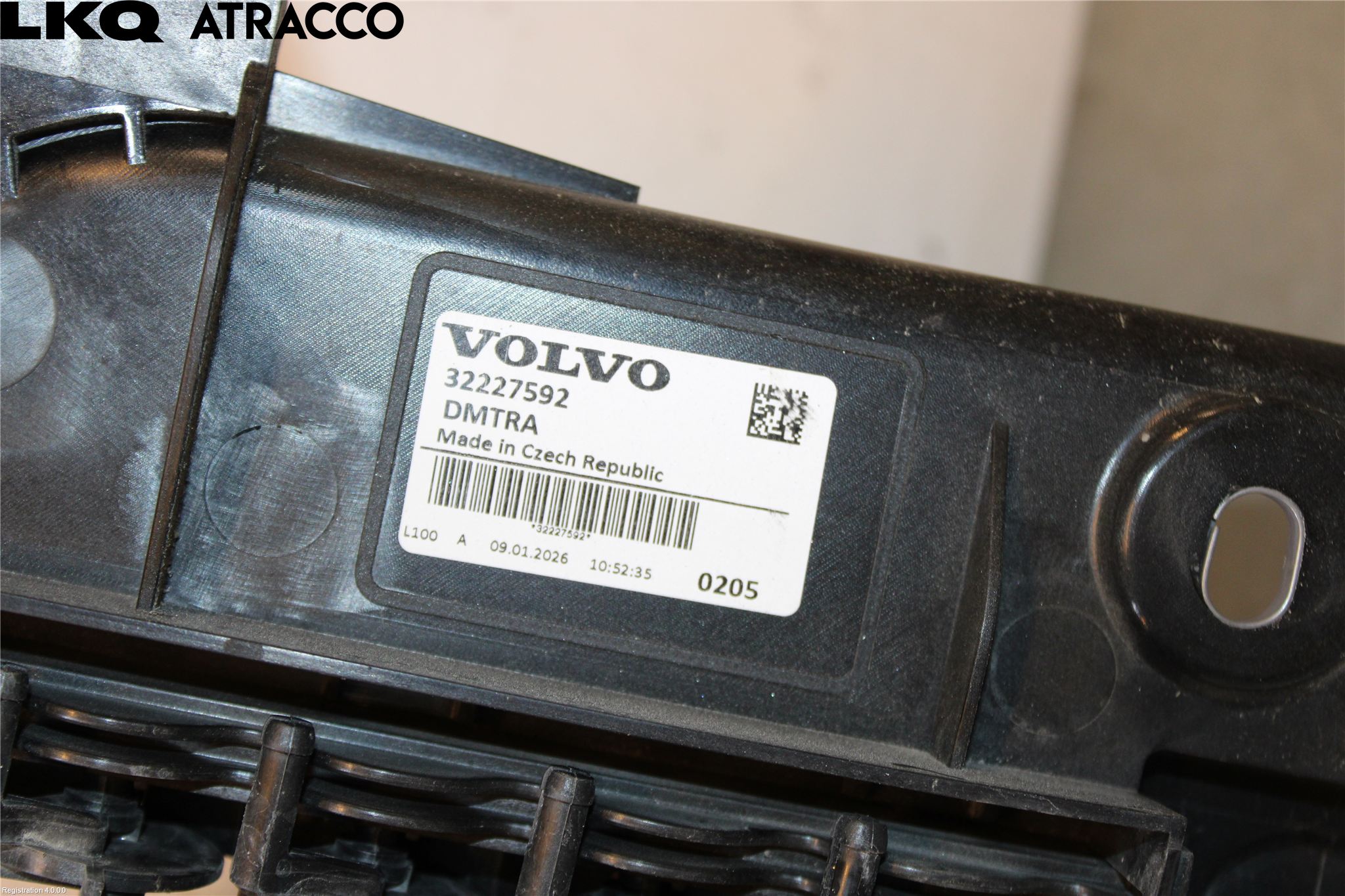 Volvo EX40 25- Deflektor Plåt-Plast Kylning