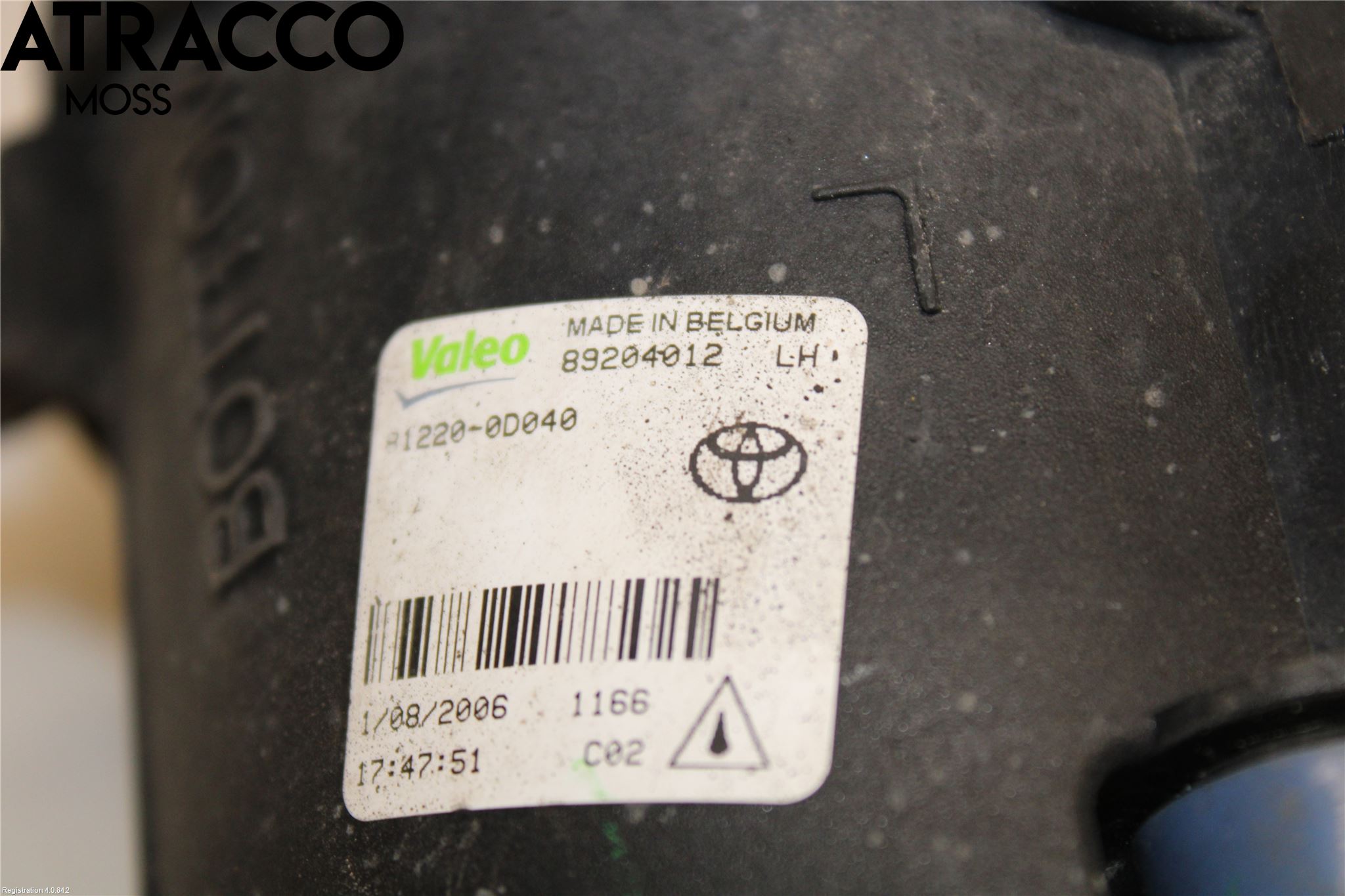 Toyota RAV 4 06-12 Dimljus-Varselljus Fram
