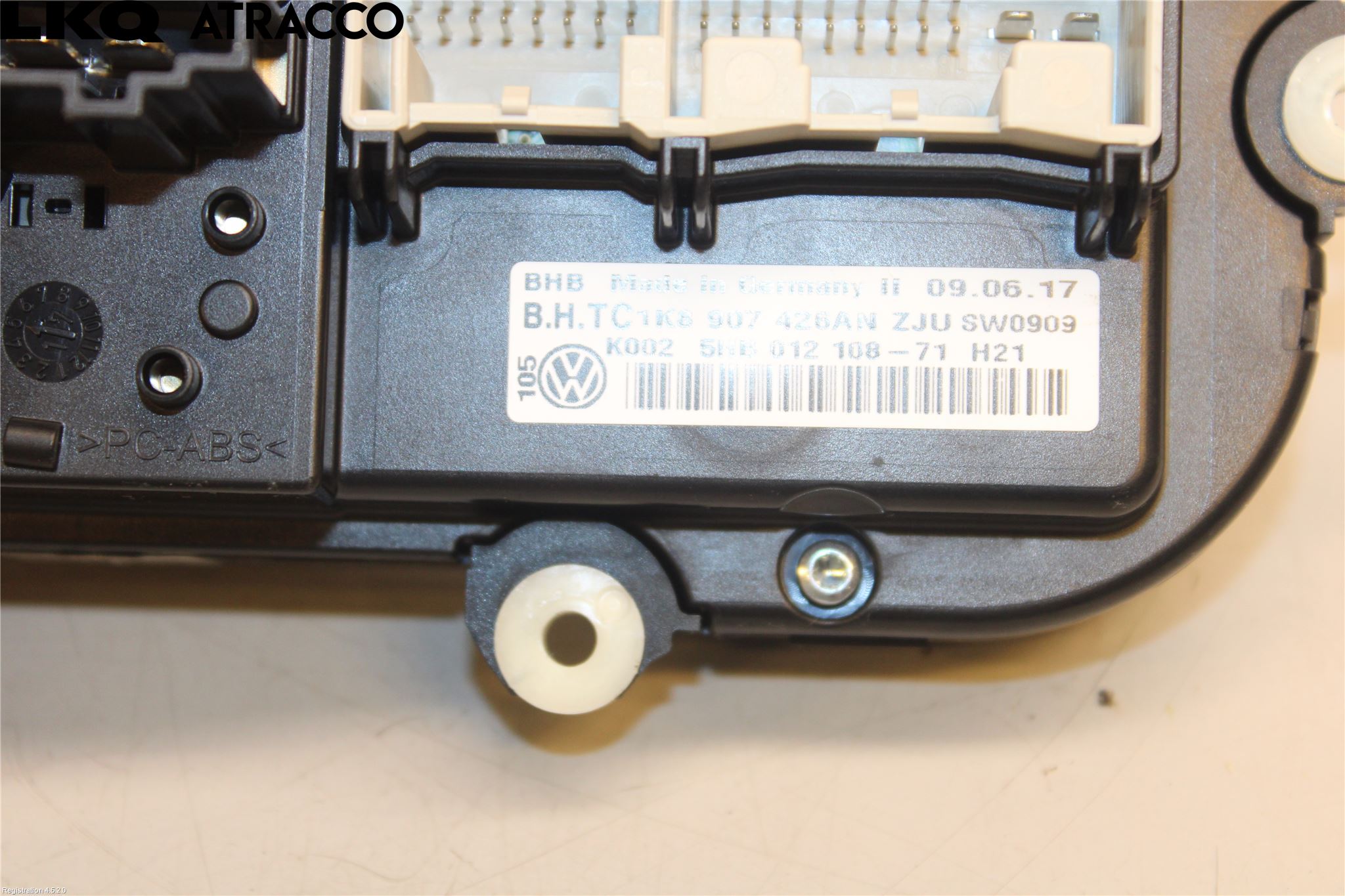 Volkswagen VW CADDY 16-20 Ac Styrenhet Ac Manöveren