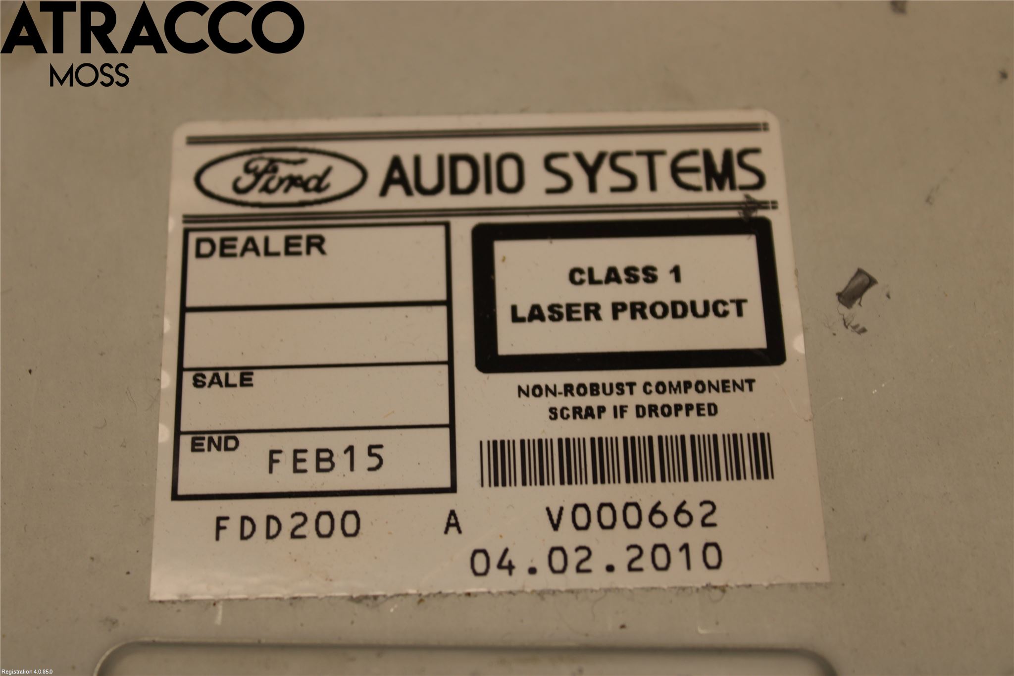 Ford TRANSIT CONNECT 03-08 Cd Radio - Multimediapanel