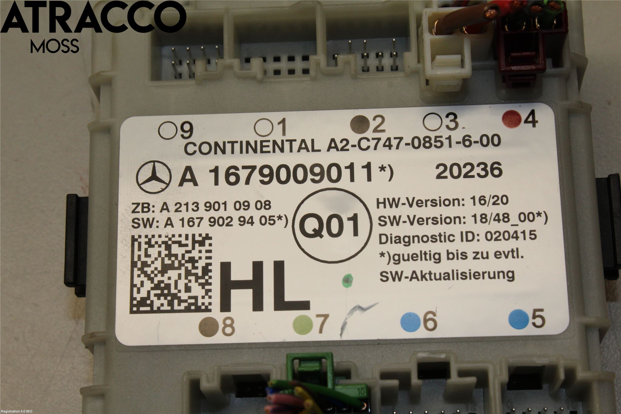Mercedes-Benz MB EQC (N293) 20- Styrenhet Dörr