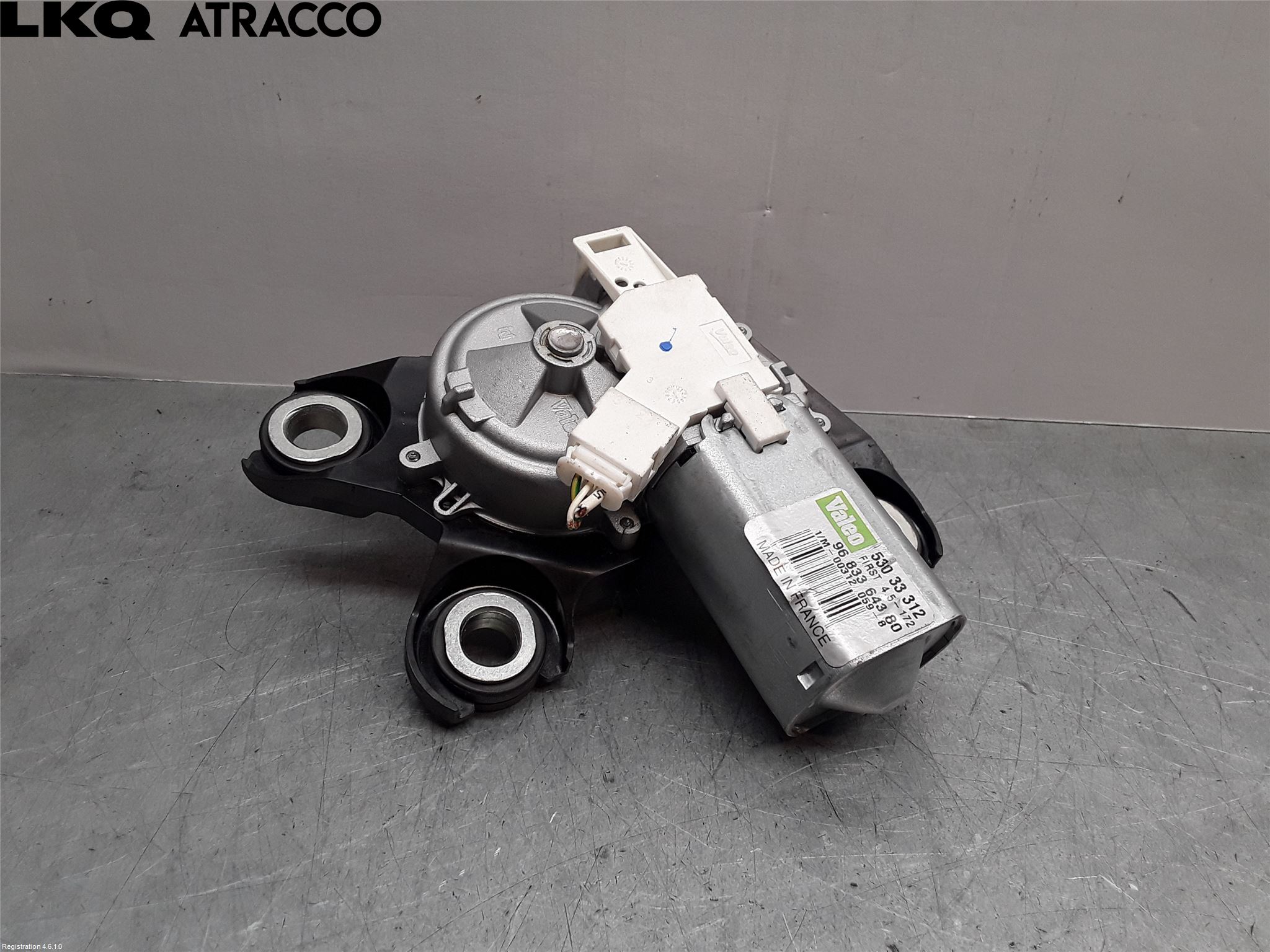Peugeot PARTNER 16-18 Torkarmotor Baklucka