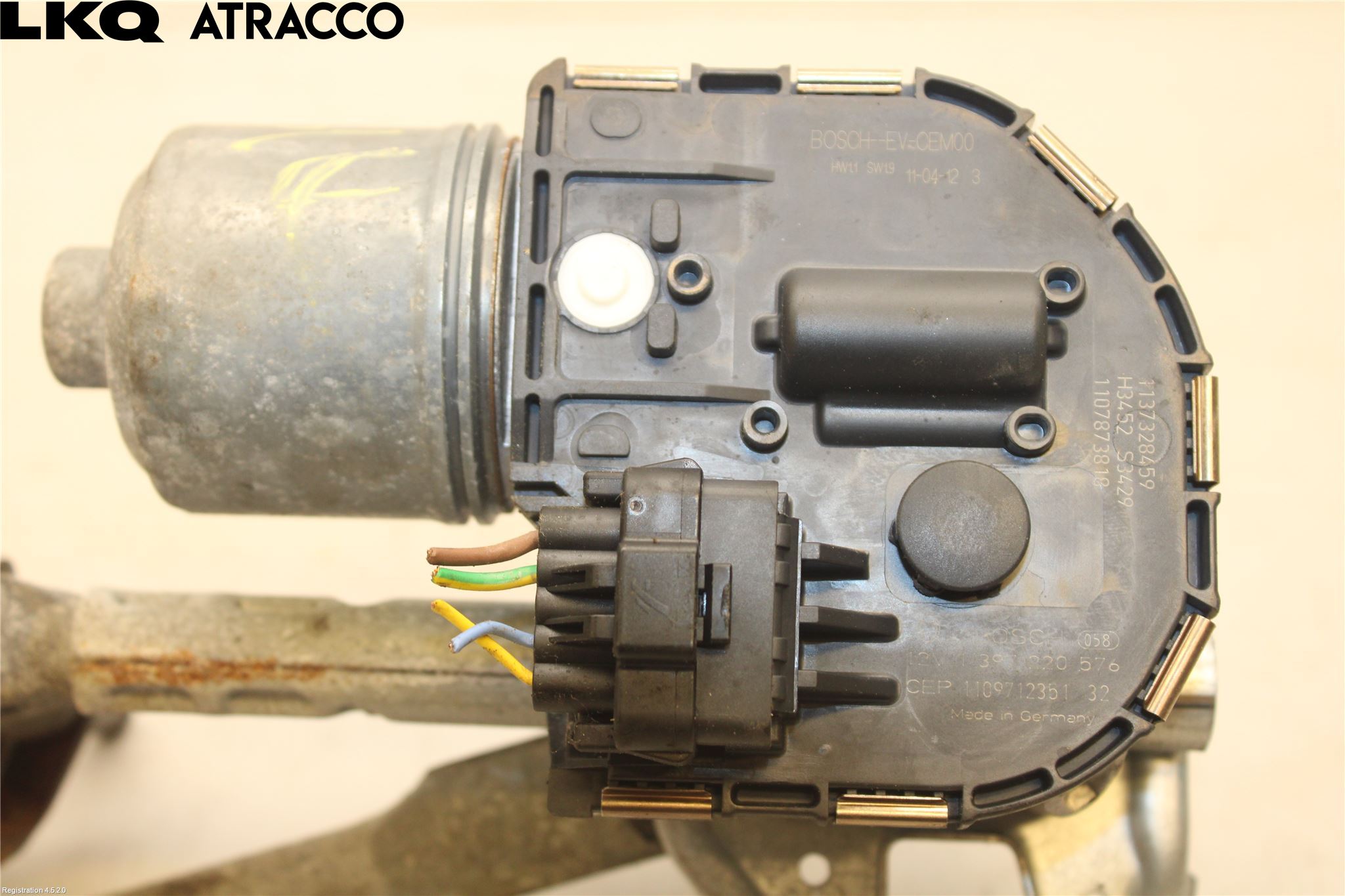Peugeot 5008 10-16 Torkarmotor Vindruta