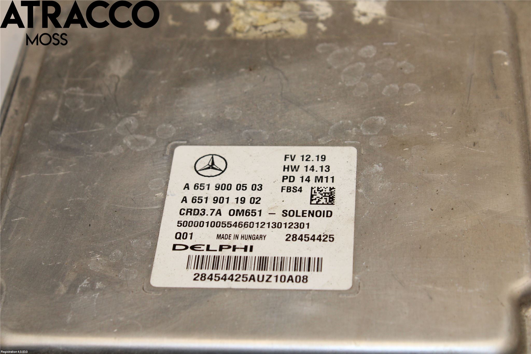 Mercedes-Benz MB E-KLASS (W212) 09-16 Styrenhet Insprut Bensin
