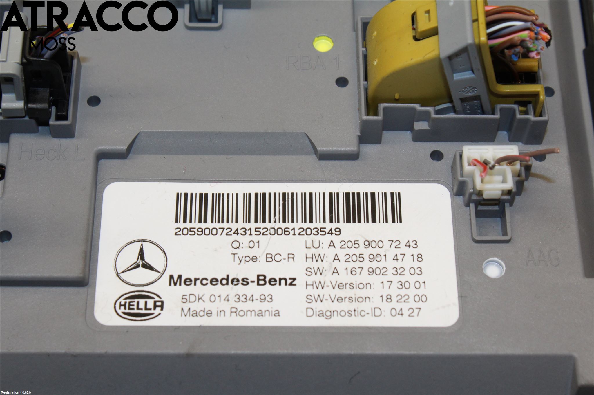 Mercedes-Benz MB EQC (N293) 20- Styrenhet Övrigt