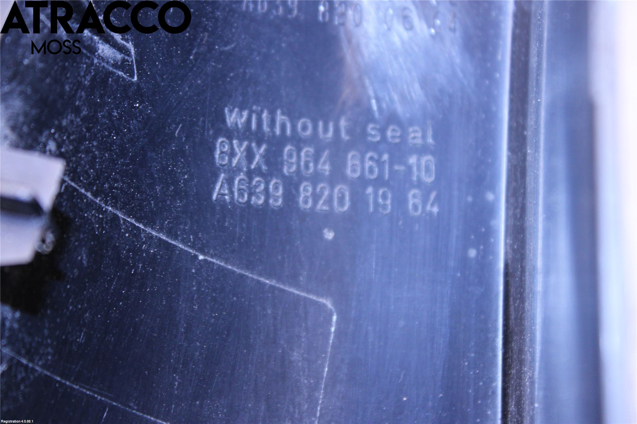 Mercedes-Benz MB VITO/VIANO (W639) 04-14 Dimljus/Reflex Bak
