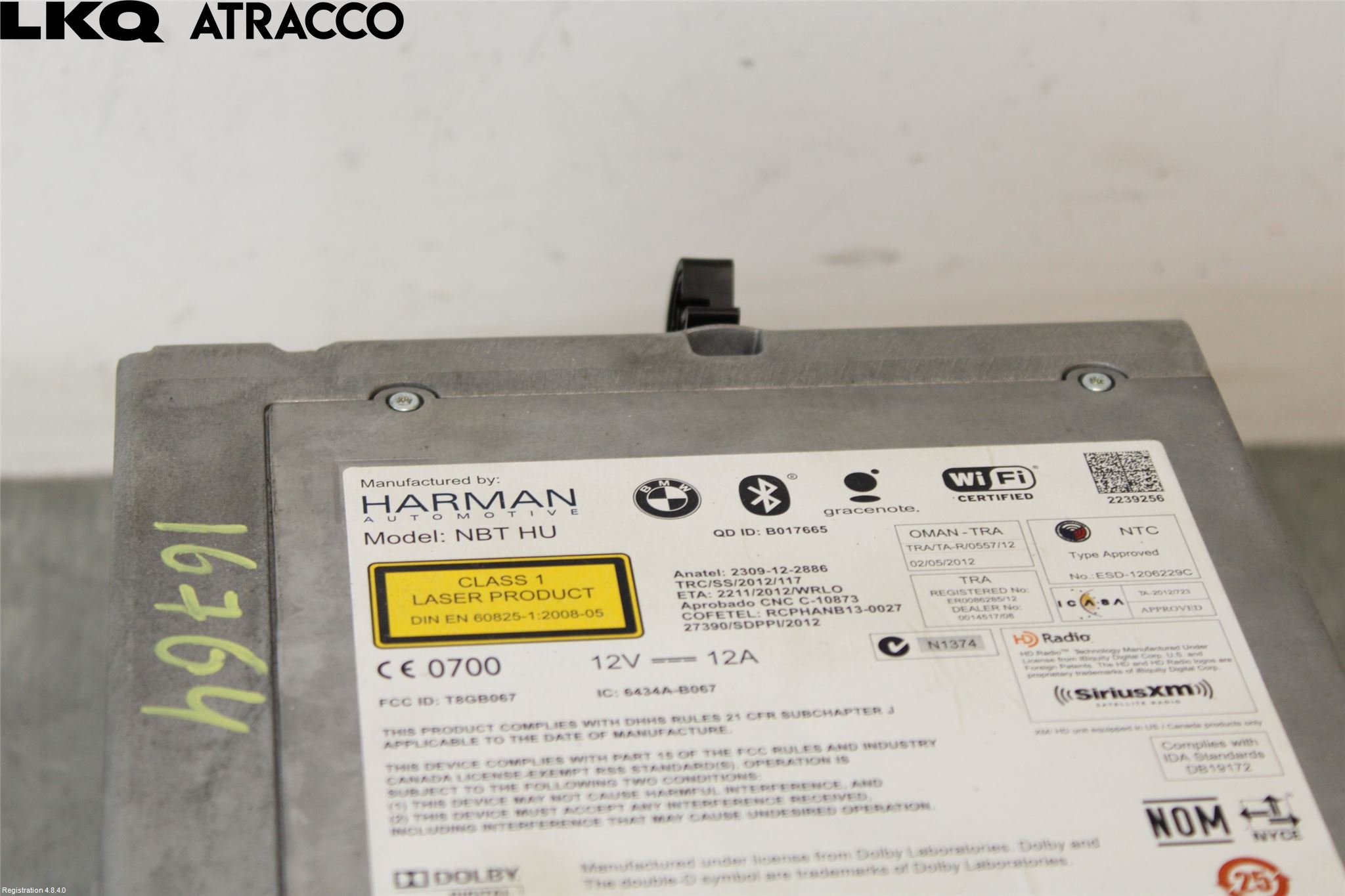 BMW 5 F10/F11/F18 09-17 Radio