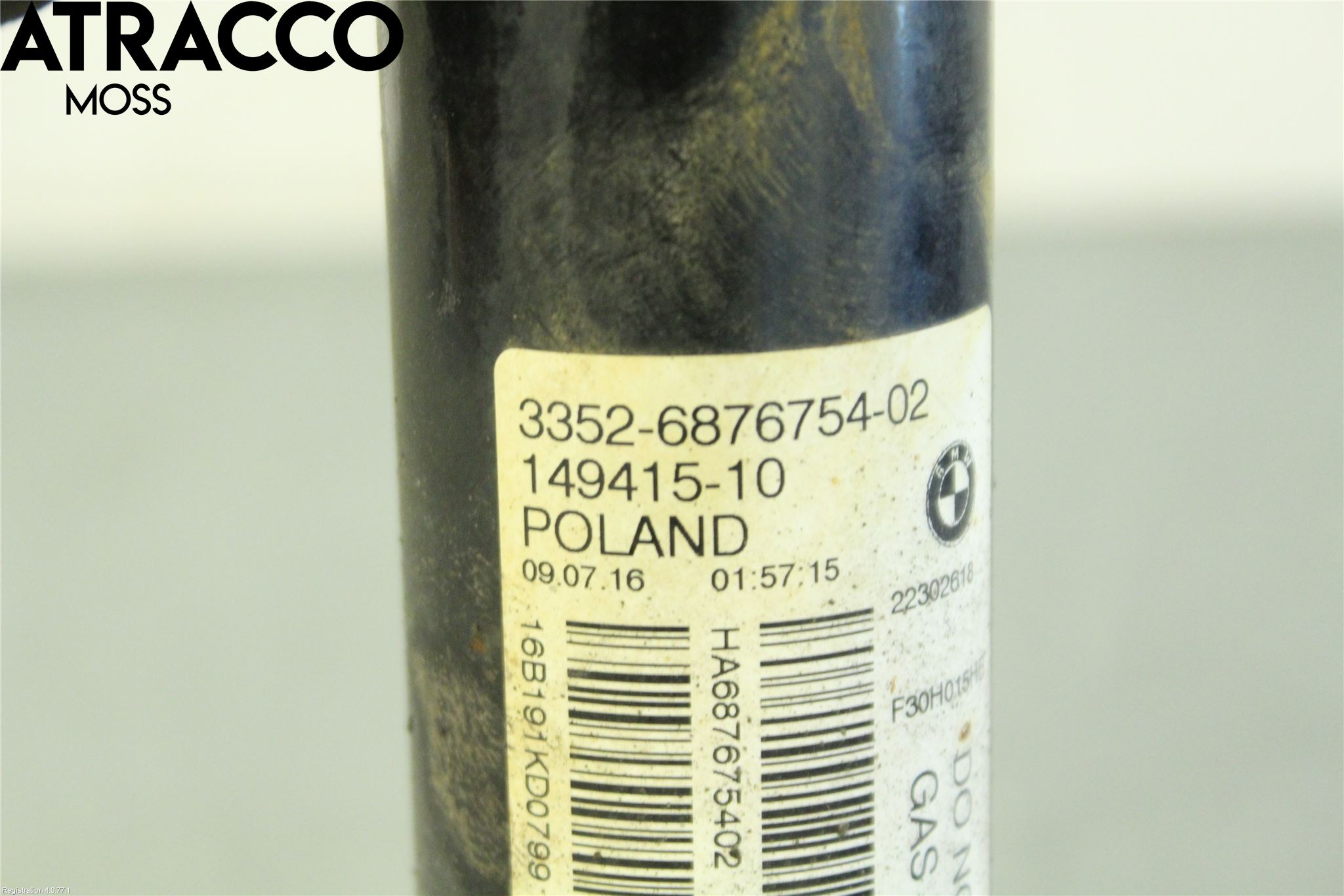 BMW 3 F30/F31/F80 12-19 Stötdämpare Bak