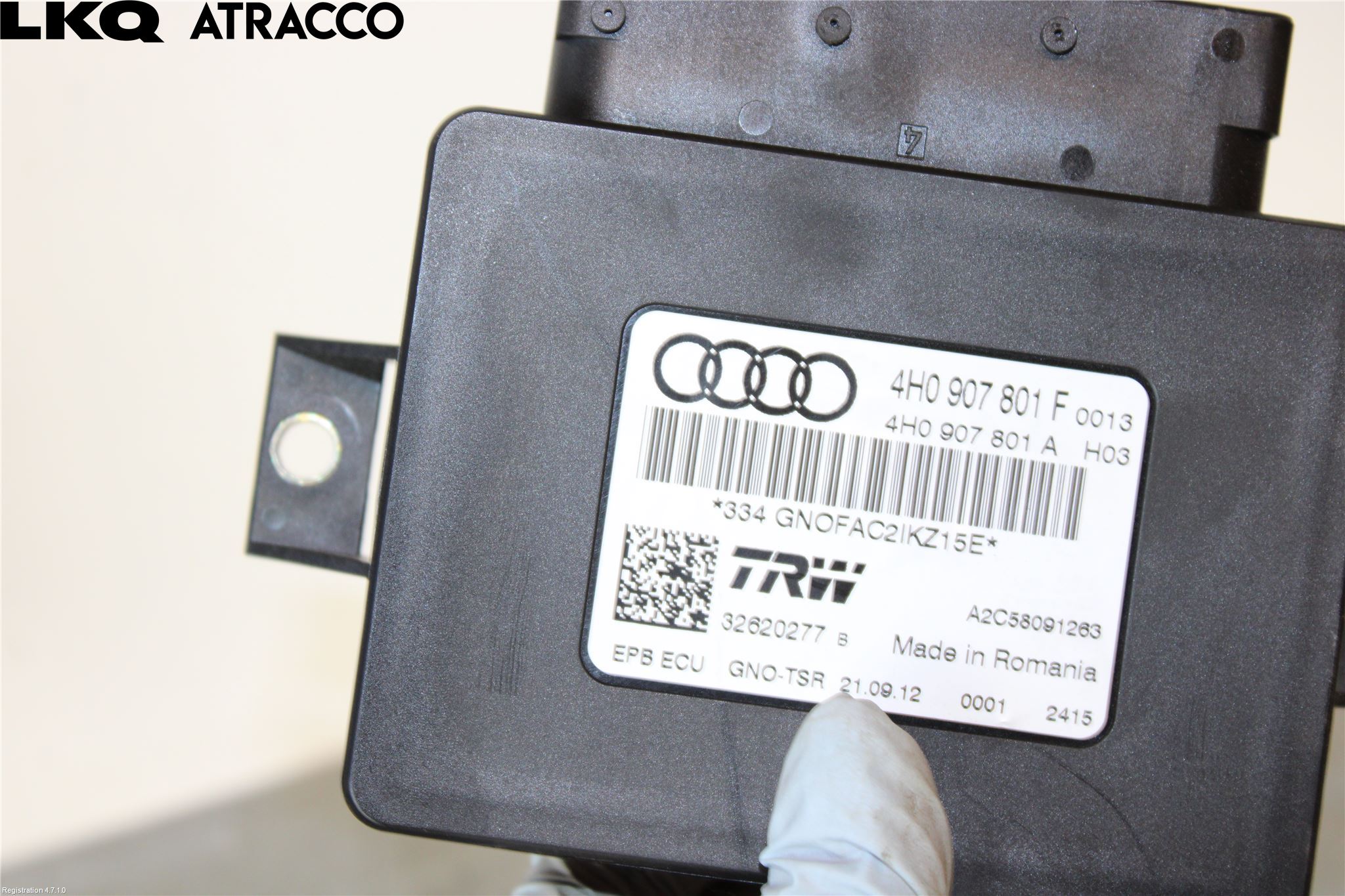 Audi A6 ALLROAD 12-18 Styrenhet Parkbroms Epb