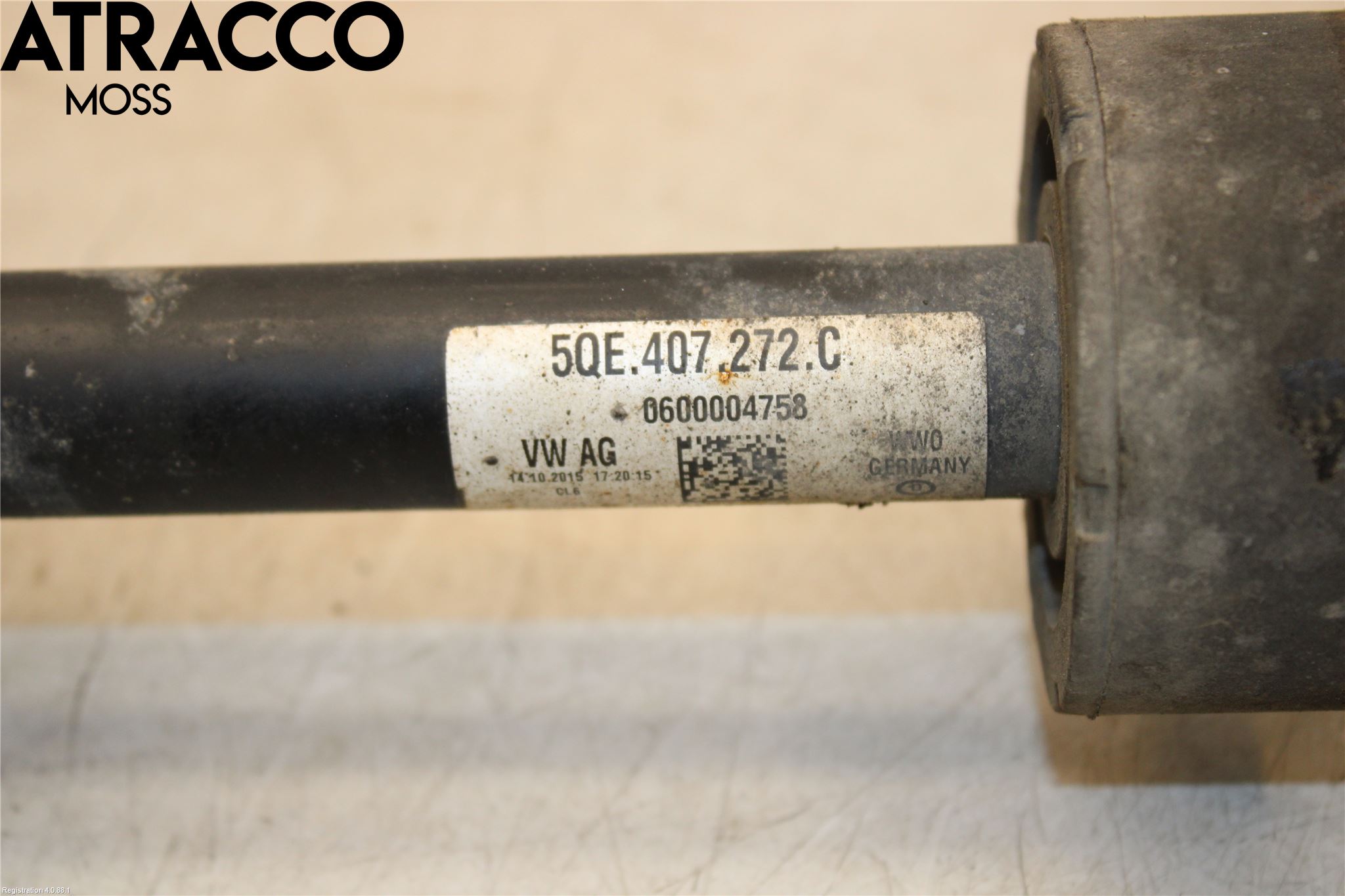 Volkswagen VW GOLF / E-GOLF VII 13-20 Drivaxel Fram Höger