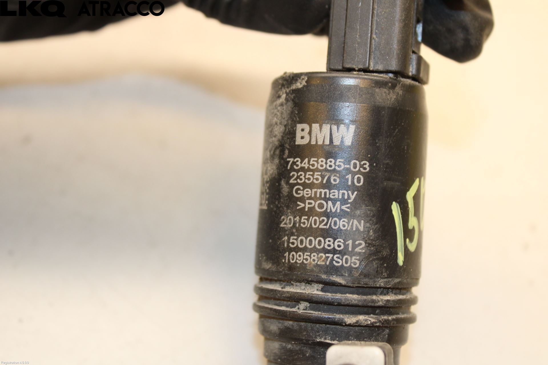 BMW 3 E90/91 SED/TOU 05-12 Spolarpump Vindruta