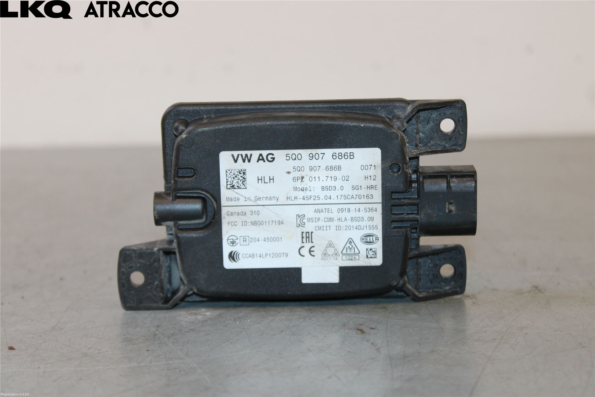Volkswagen VW GOLF / E-GOLF VII 13-20 Sensor Aktivt Kollisionsskydd