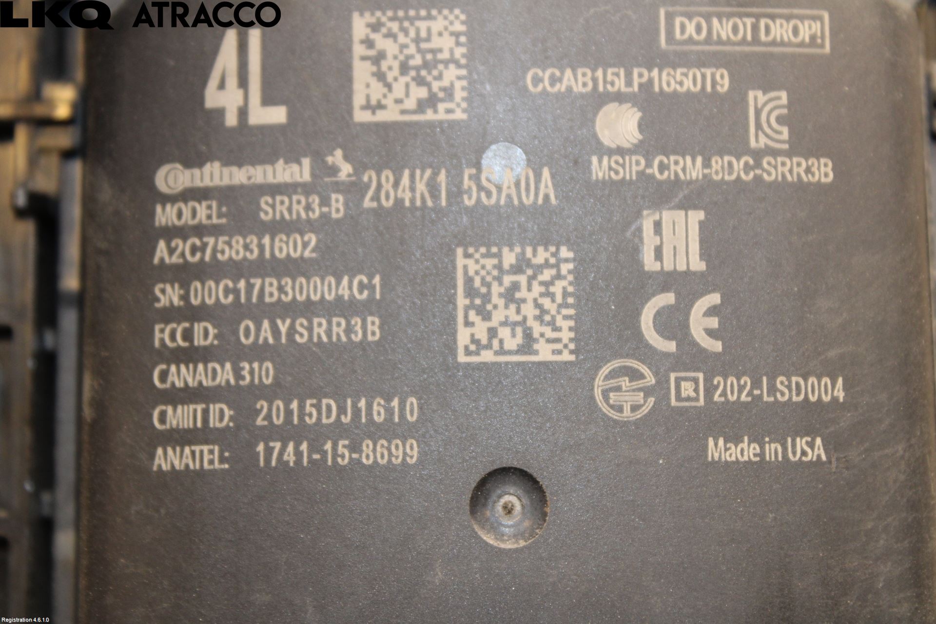 Nissan LEAF 18- Sensor Aktivt Kollisionsskydd