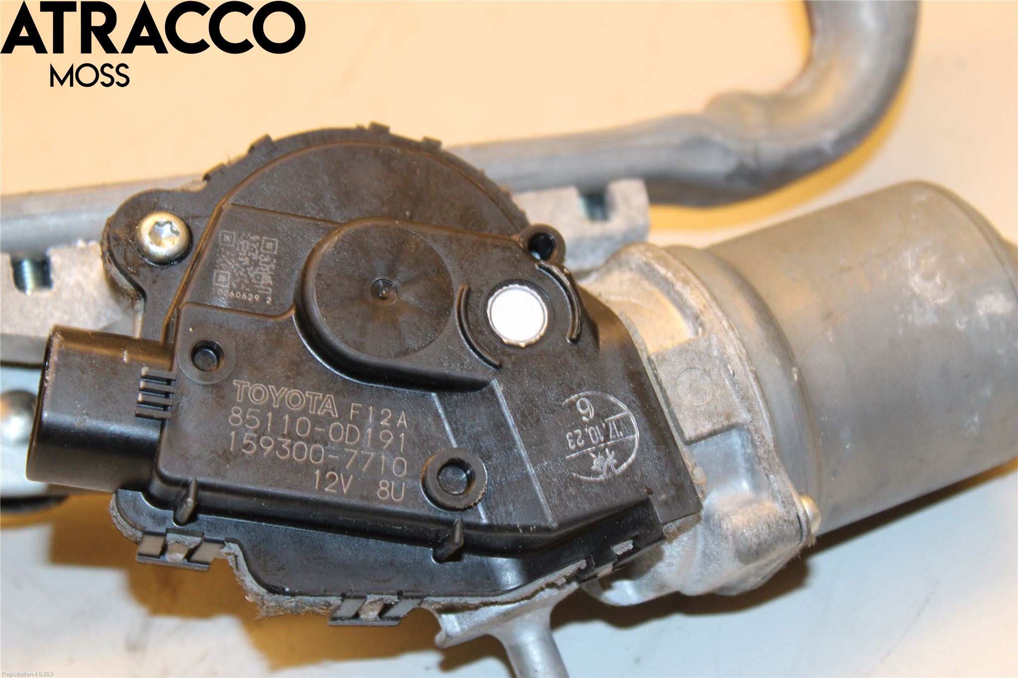 Toyota YARIS XP130 15-20 Torkarmotor Baklucka