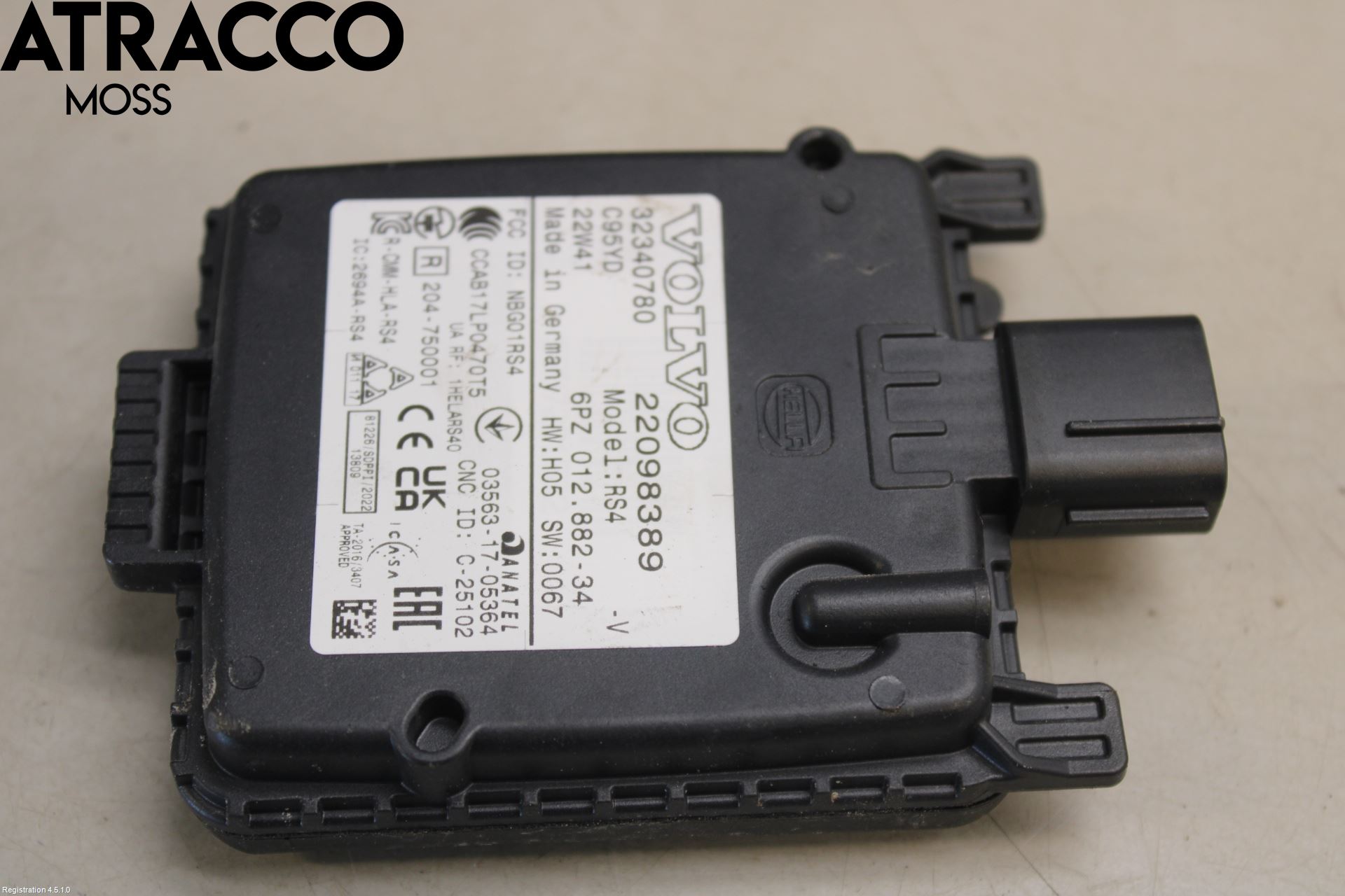 Volvo XC40/RECHARGE 18- Regnsensor