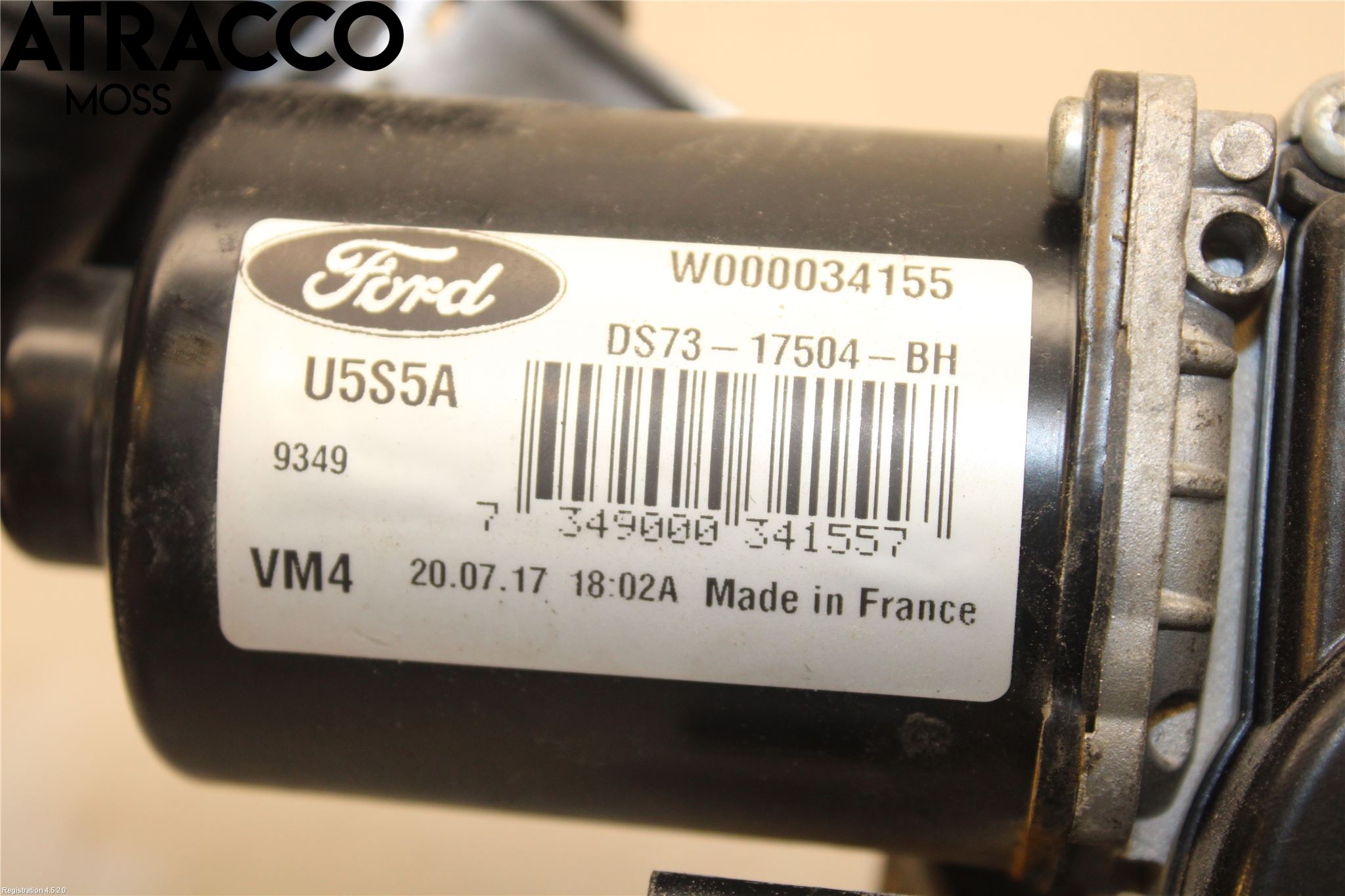 Ford MONDEO 15-22 Torkarmotor Vindruta