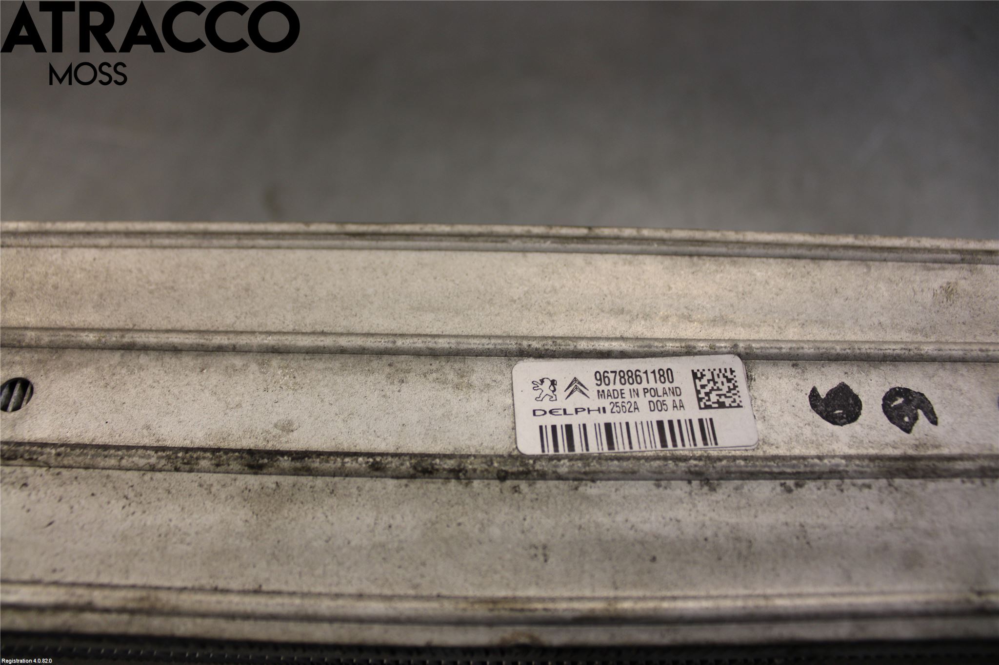 Peugeot 508 11-18 Laddluft-Intercooler Kyl