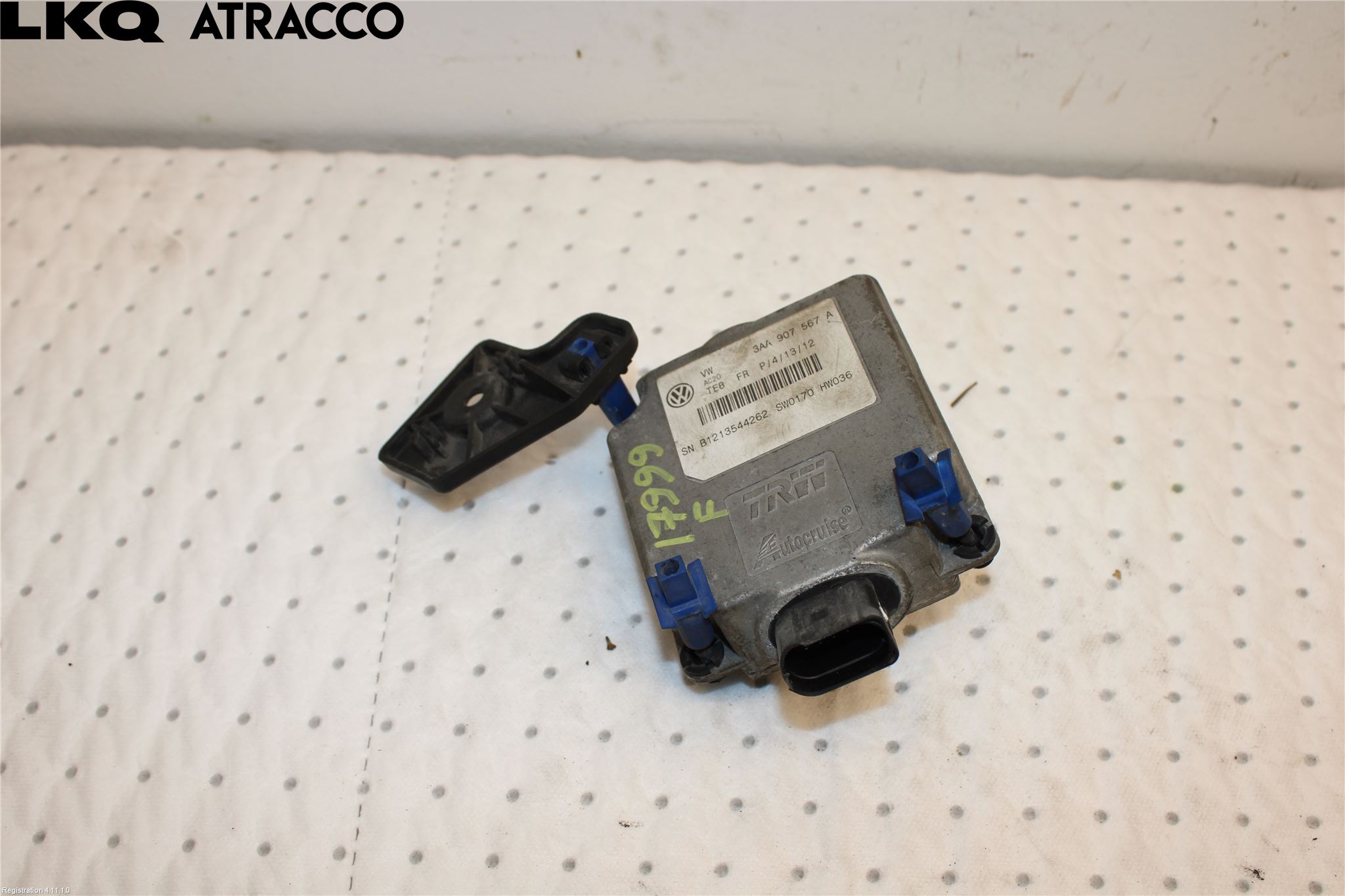 Volkswagen VW PASSAT 11-14 Sensor Aktivt Kollisionsskydd