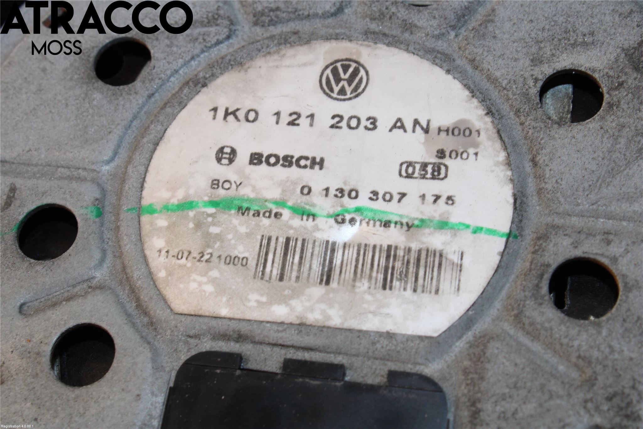 Volkswagen VW GOLF VI 09-13 Kylfläkt El