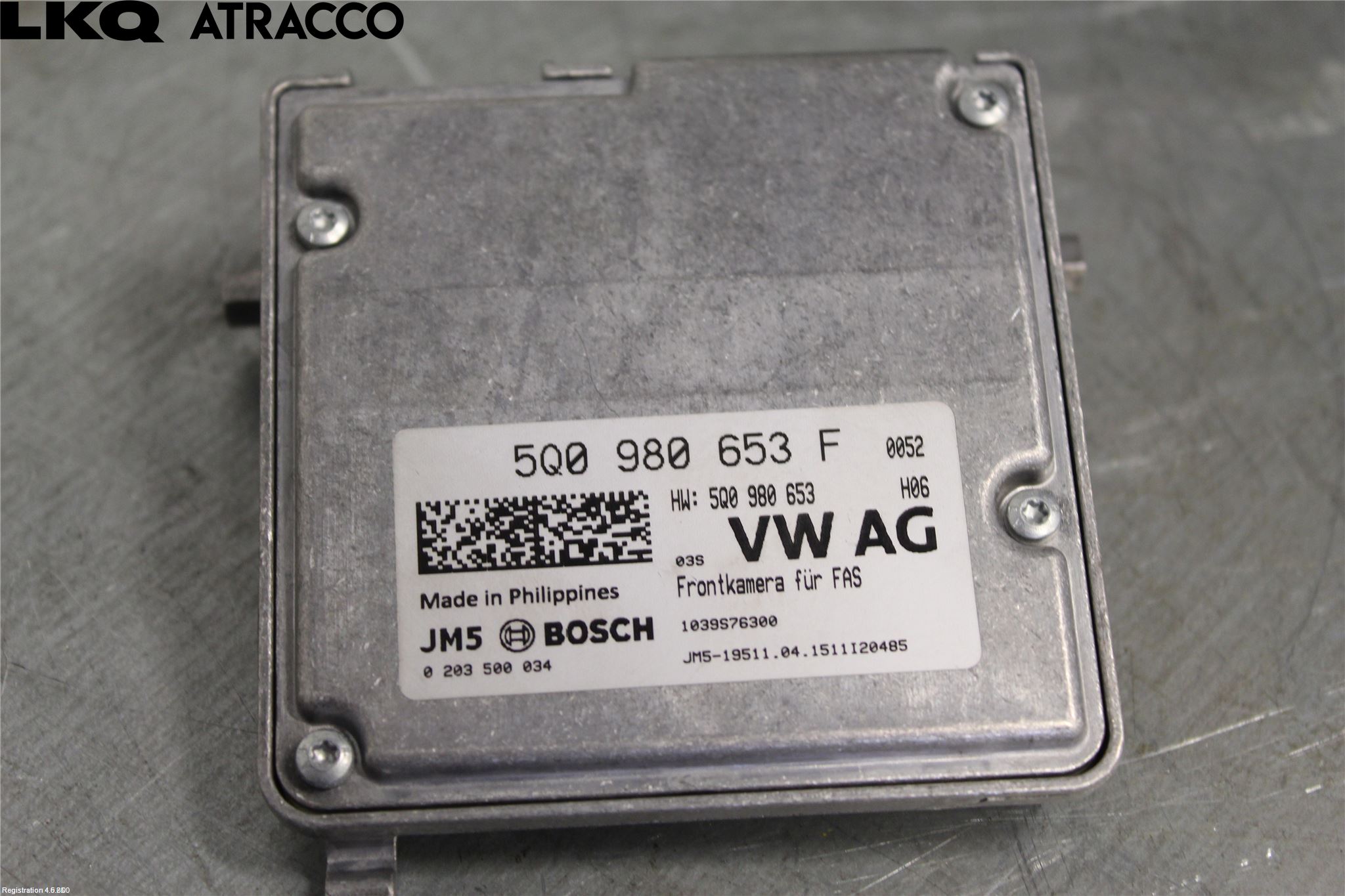 Volkswagen VW GOLF / E-GOLF VII 13-20 Sensor Aktivt Kollisionsskydd