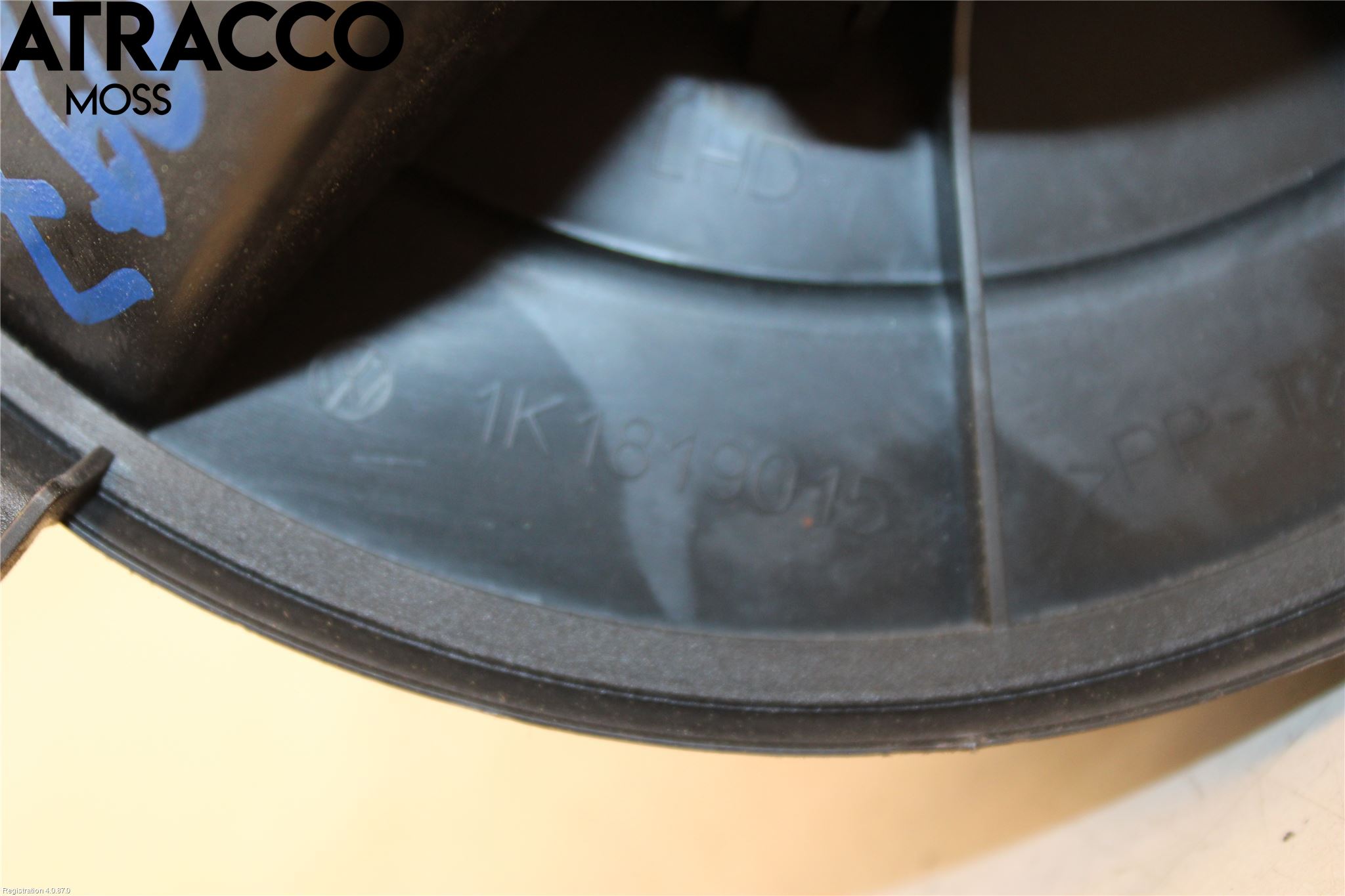 Volkswagen VW TOURAN 03-10 Värmefläkt