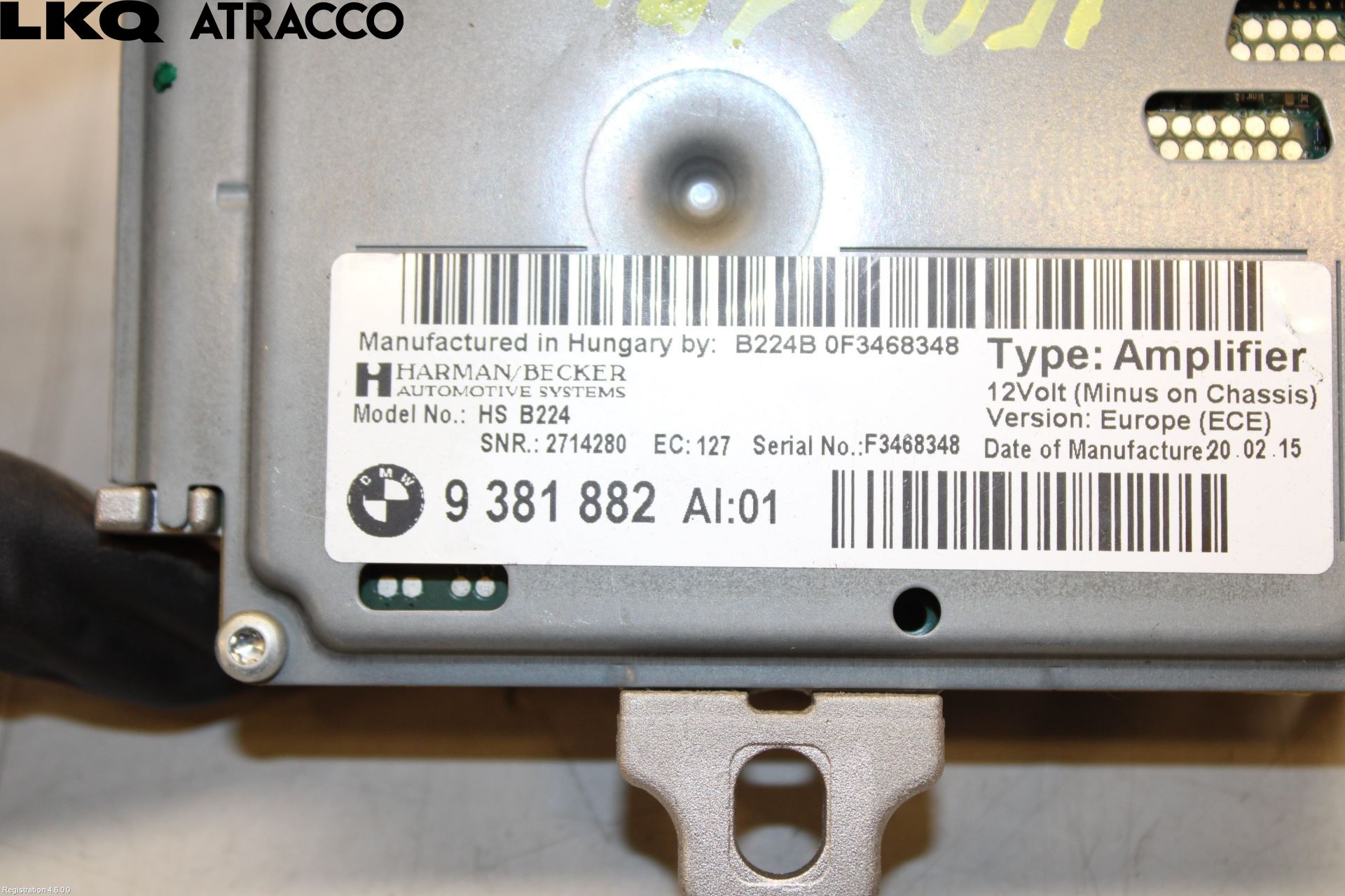 BMW 3 E90/91 SED/TOU 05-12 Styrenhet Övrigt