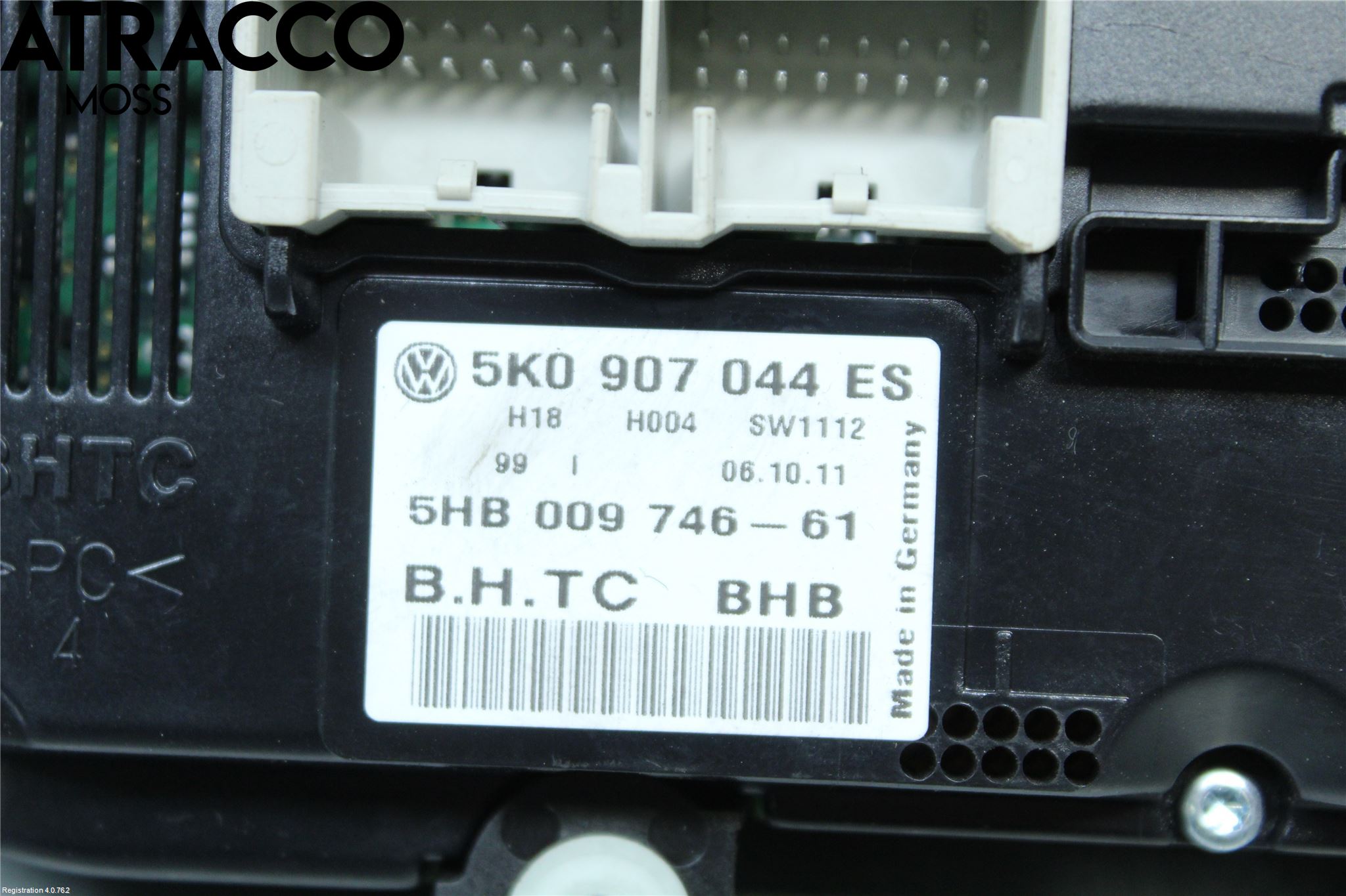 Volkswagen VW PASSAT 11-14 Ac Styrenhet Ac Manöveren