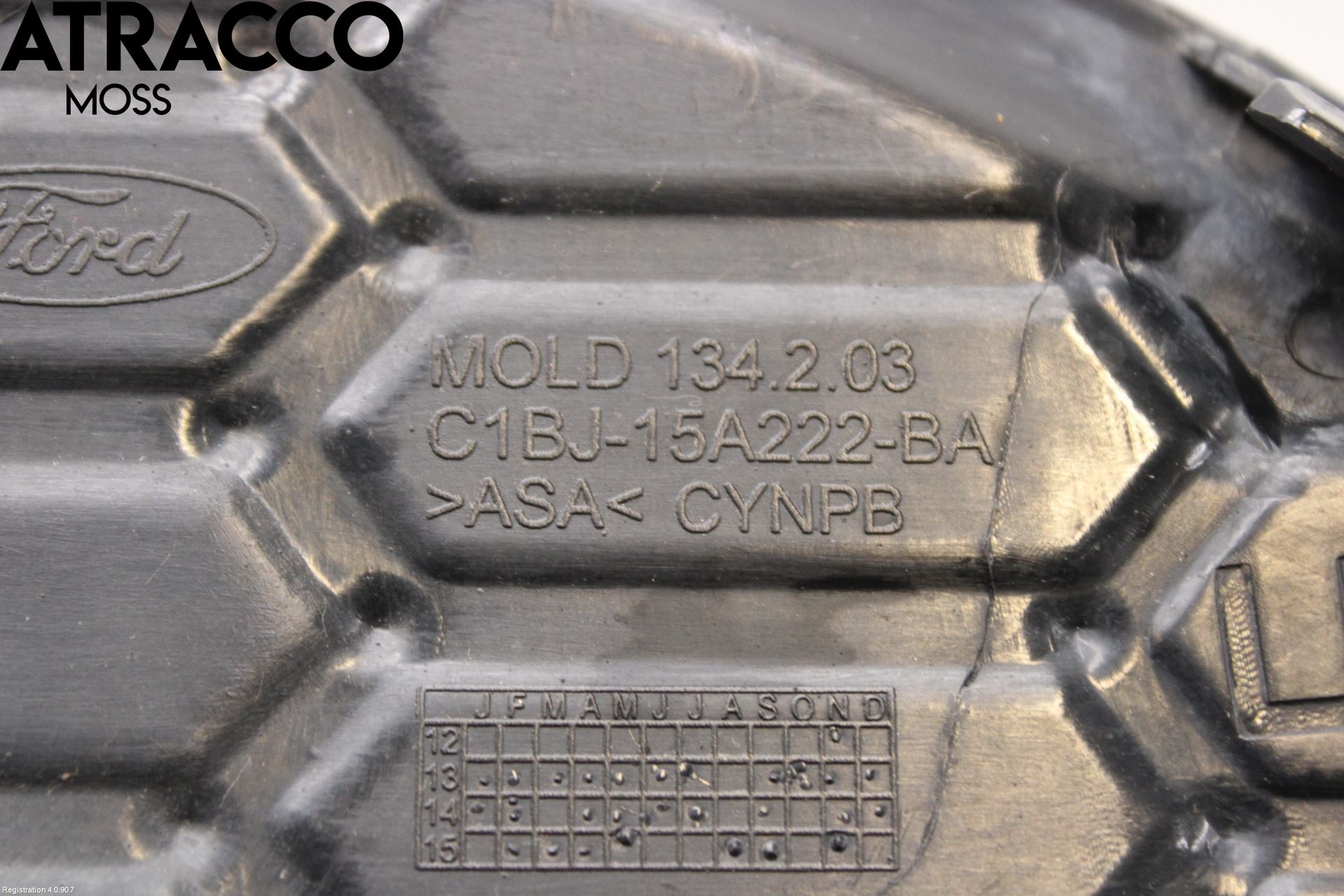 Ford FIESTA 13-17 Dimljussarg Fram