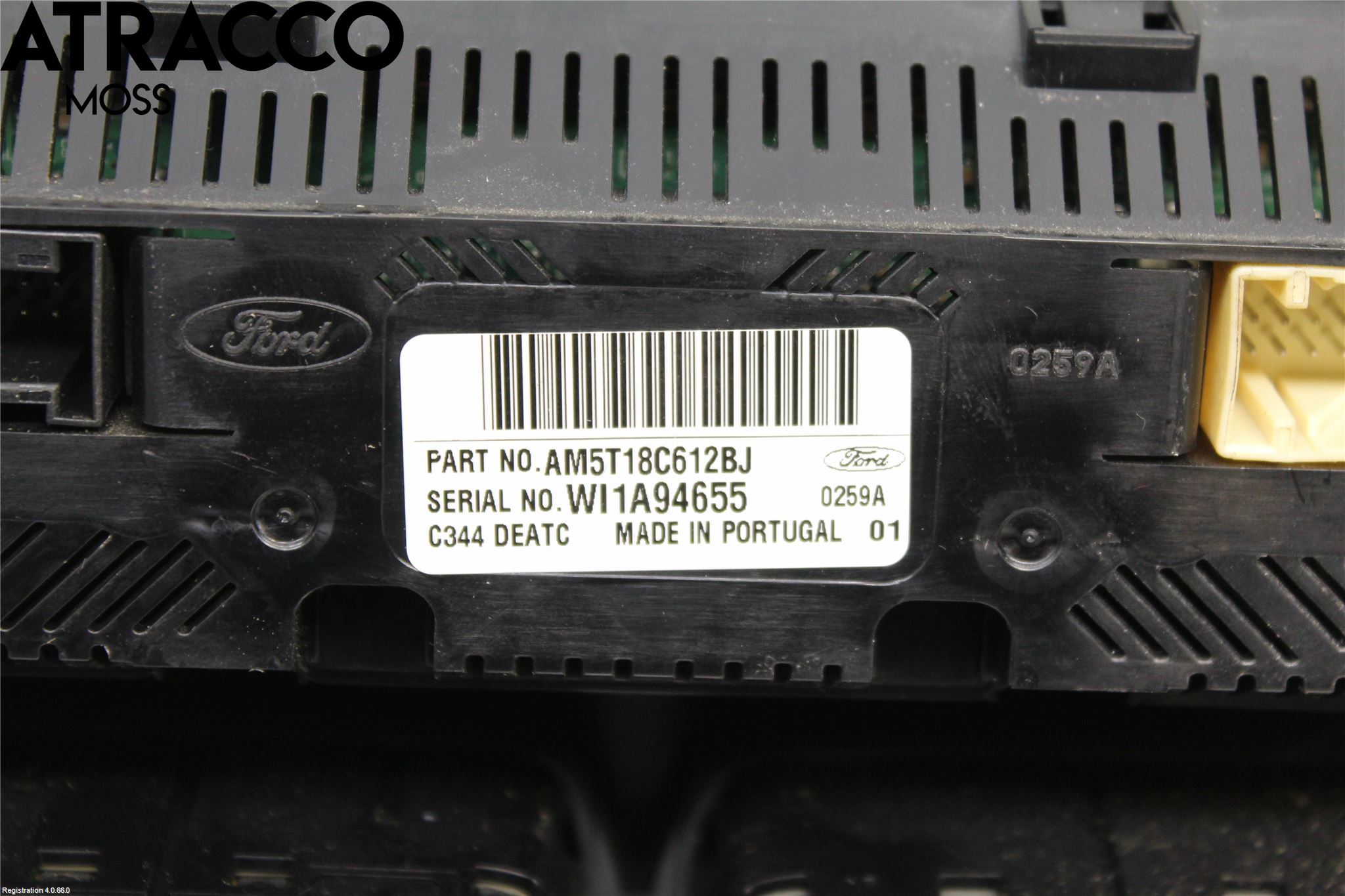 Ford C-MAX II  11-14 Ac Styrenhet Ac Manöveren